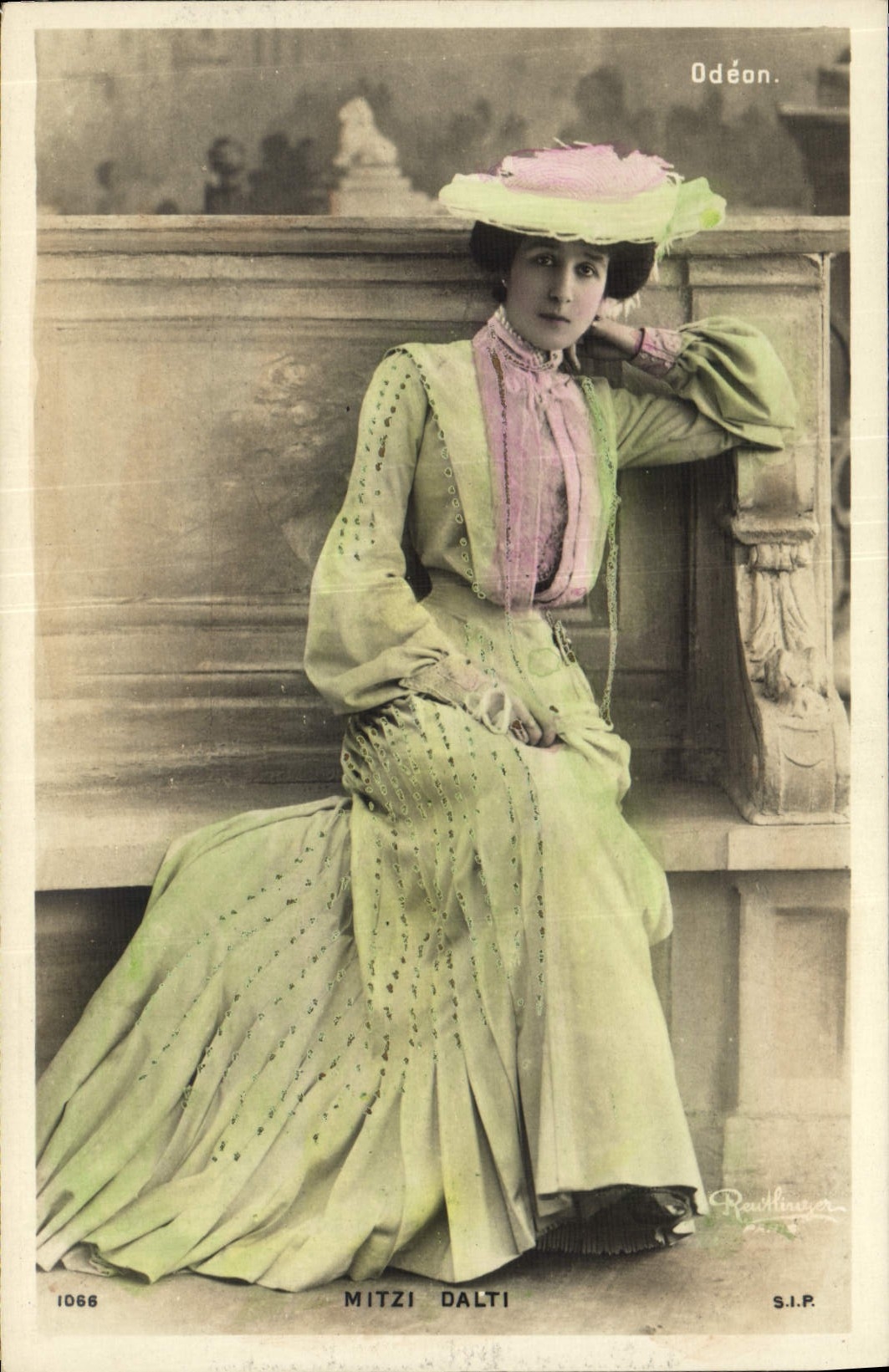 VINTAGE POSTCARD Odeon Mitzi Dalti