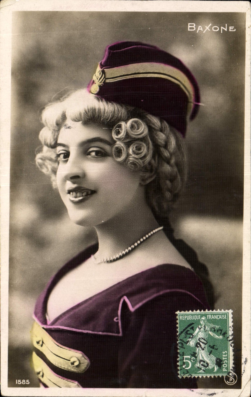 VINTAGE POSTCARD Baxone