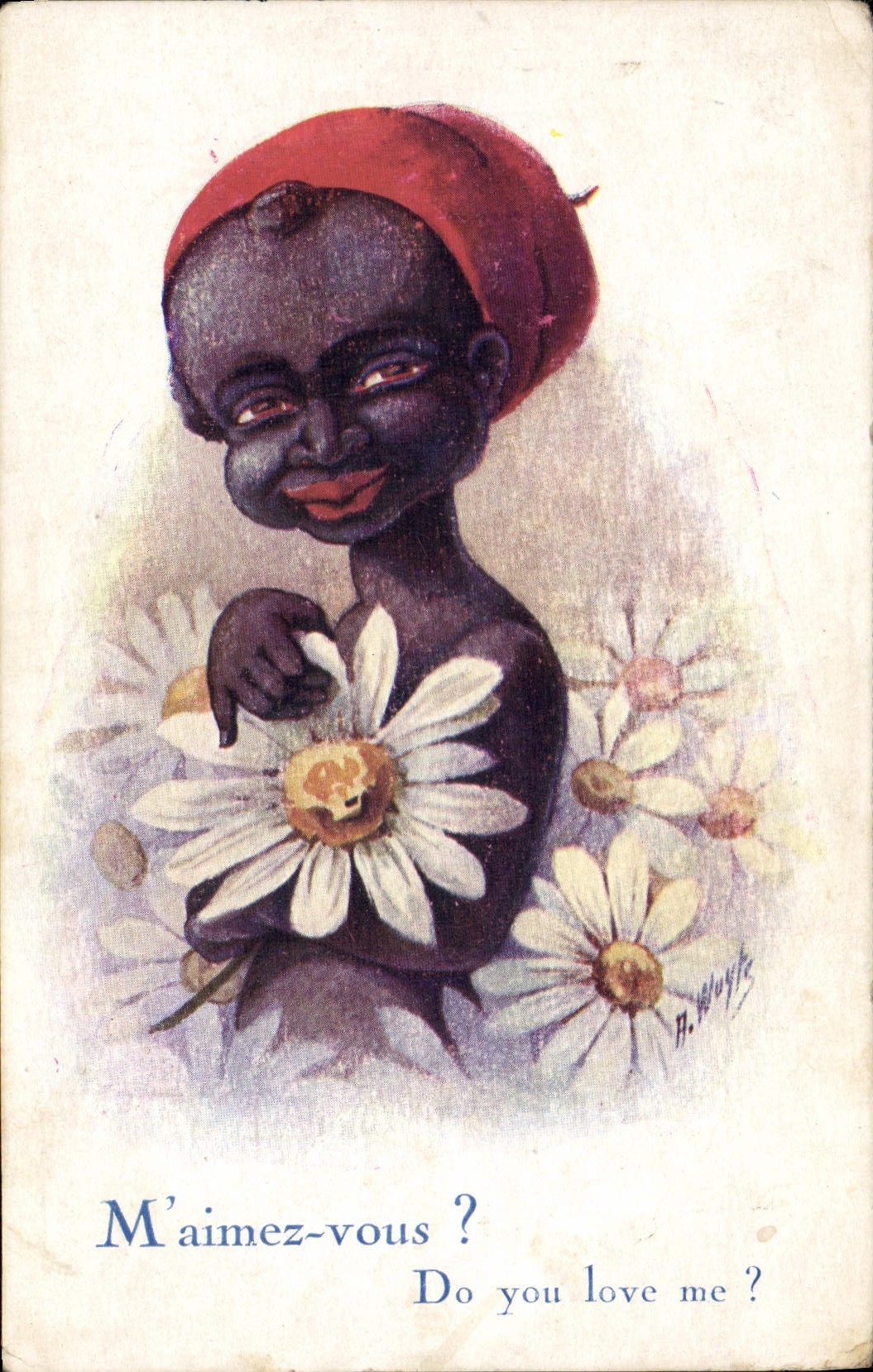 CPA Negre Enfant noir 