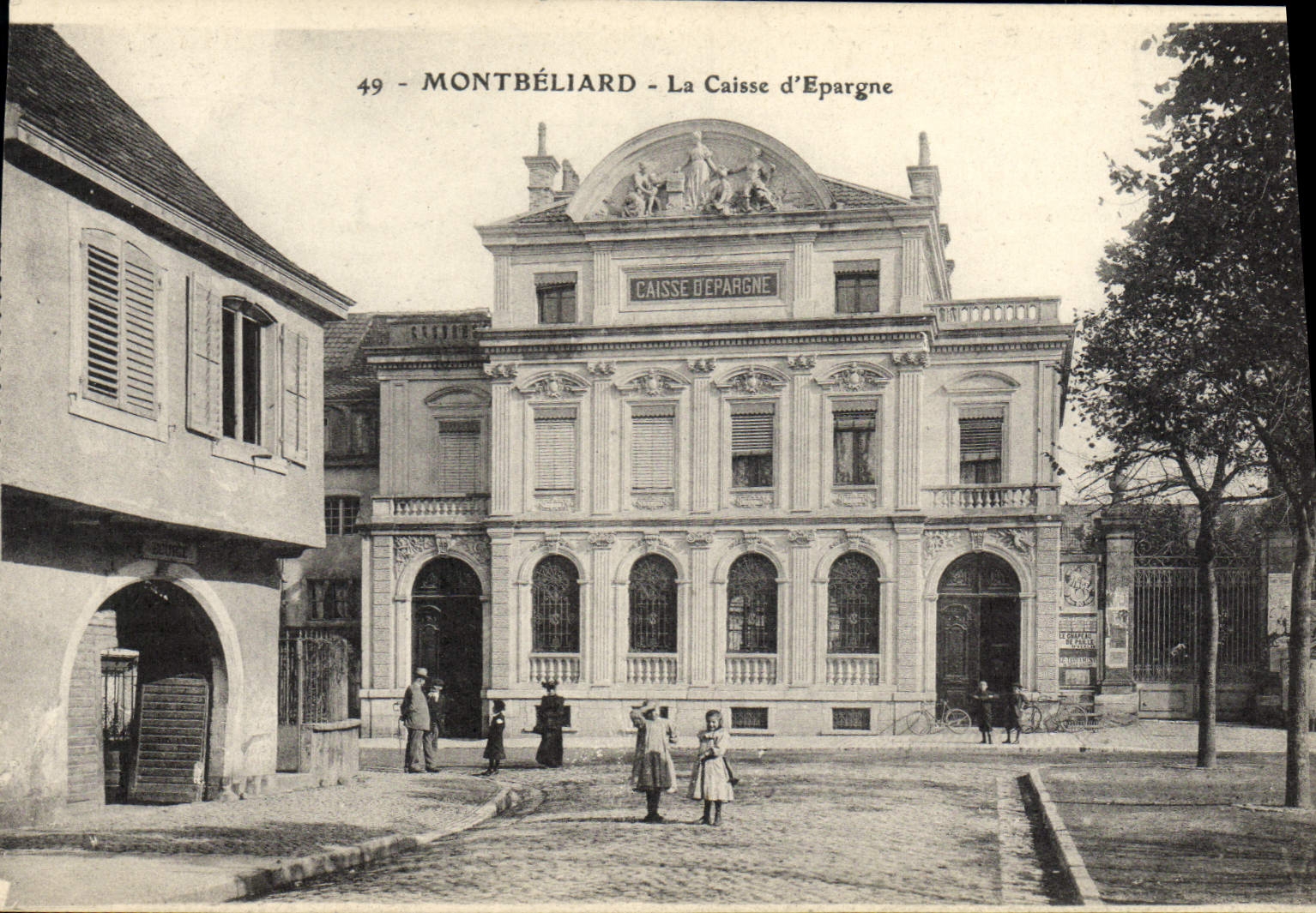 CPA Banque Montbeliard La Caisse d'Epargne