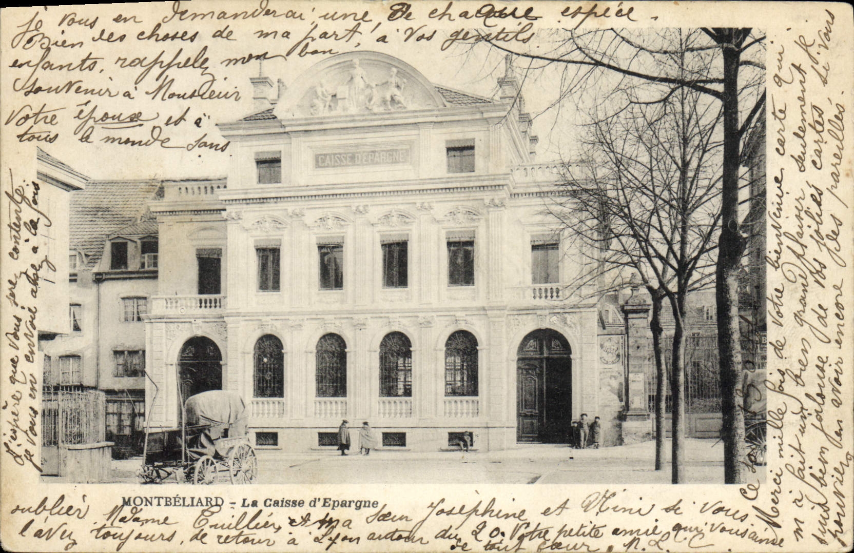 CPA Banque Montbeliard La Caisse d'Epargne