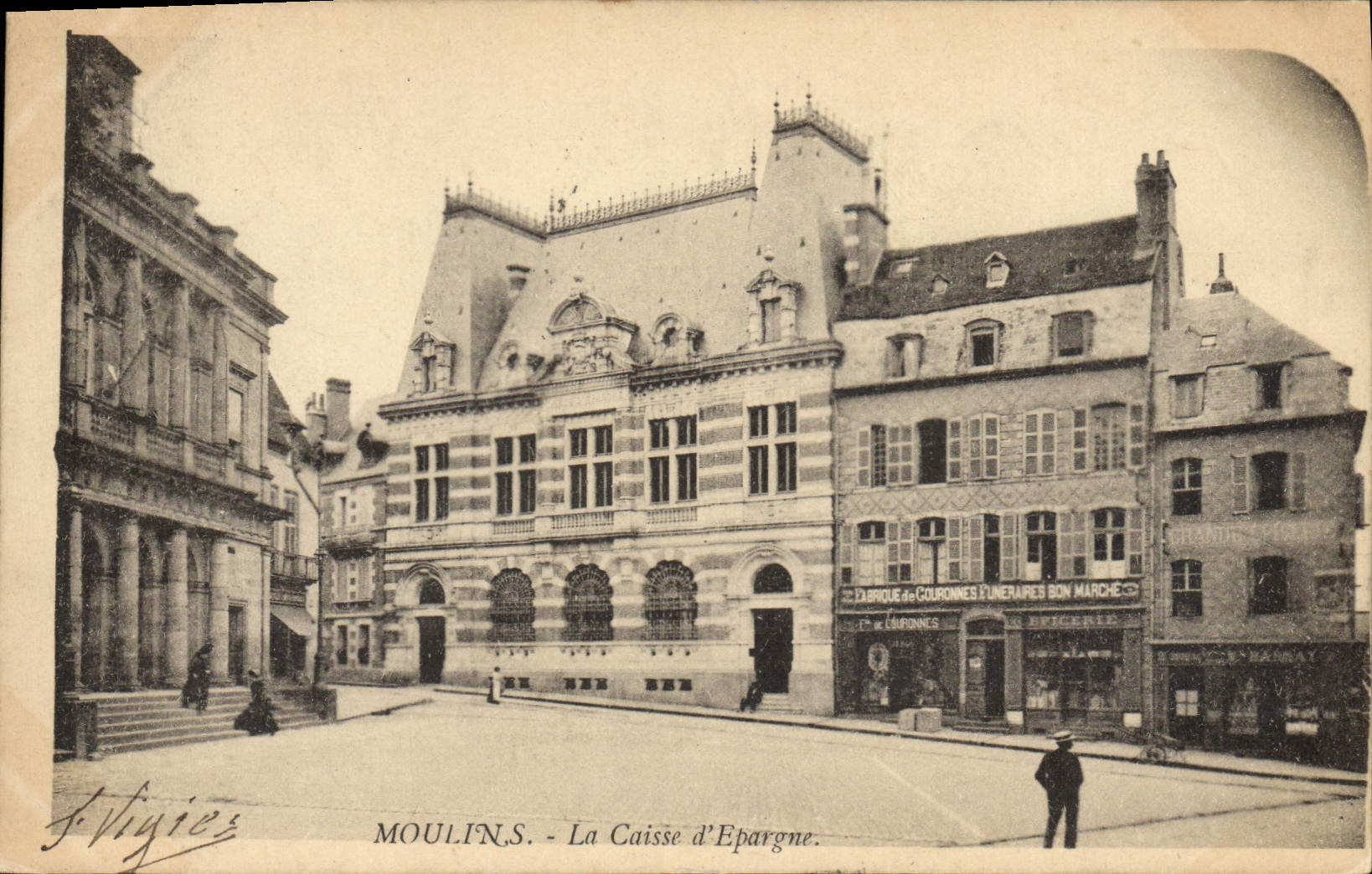 CPA Banque Moulins La Caisse d'Epargne