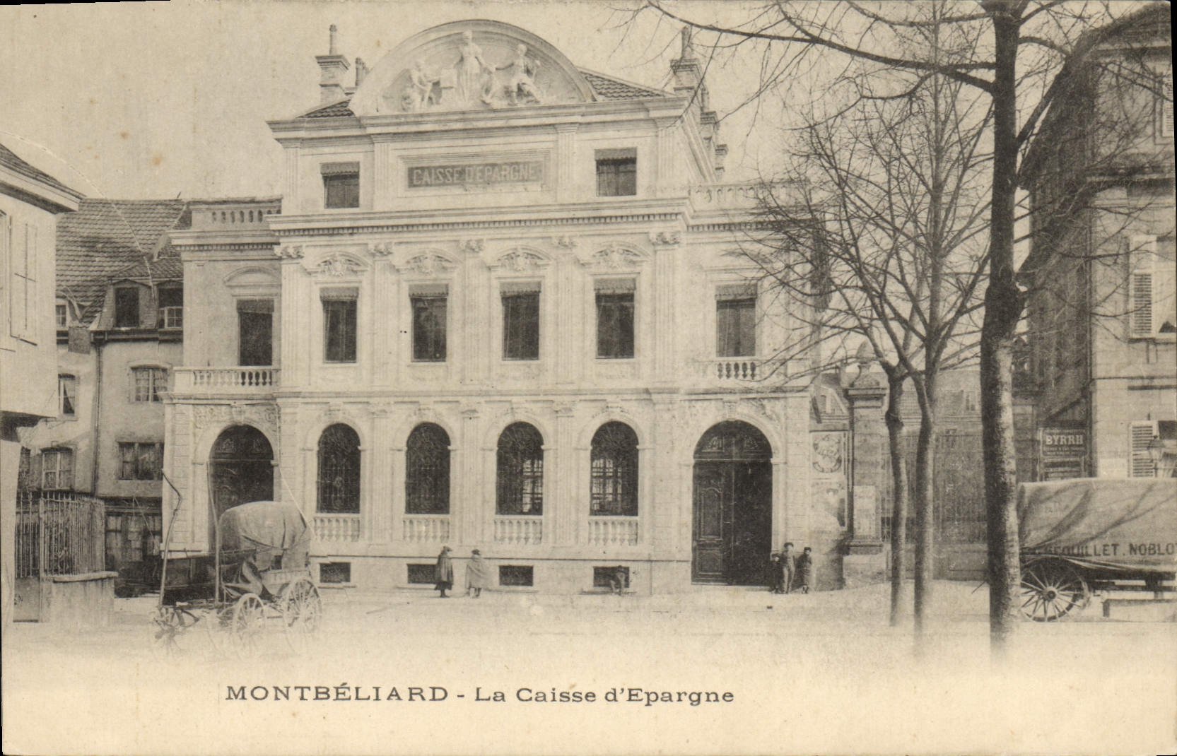 CPA Banque Montbeliard La Caisse d'Epargne