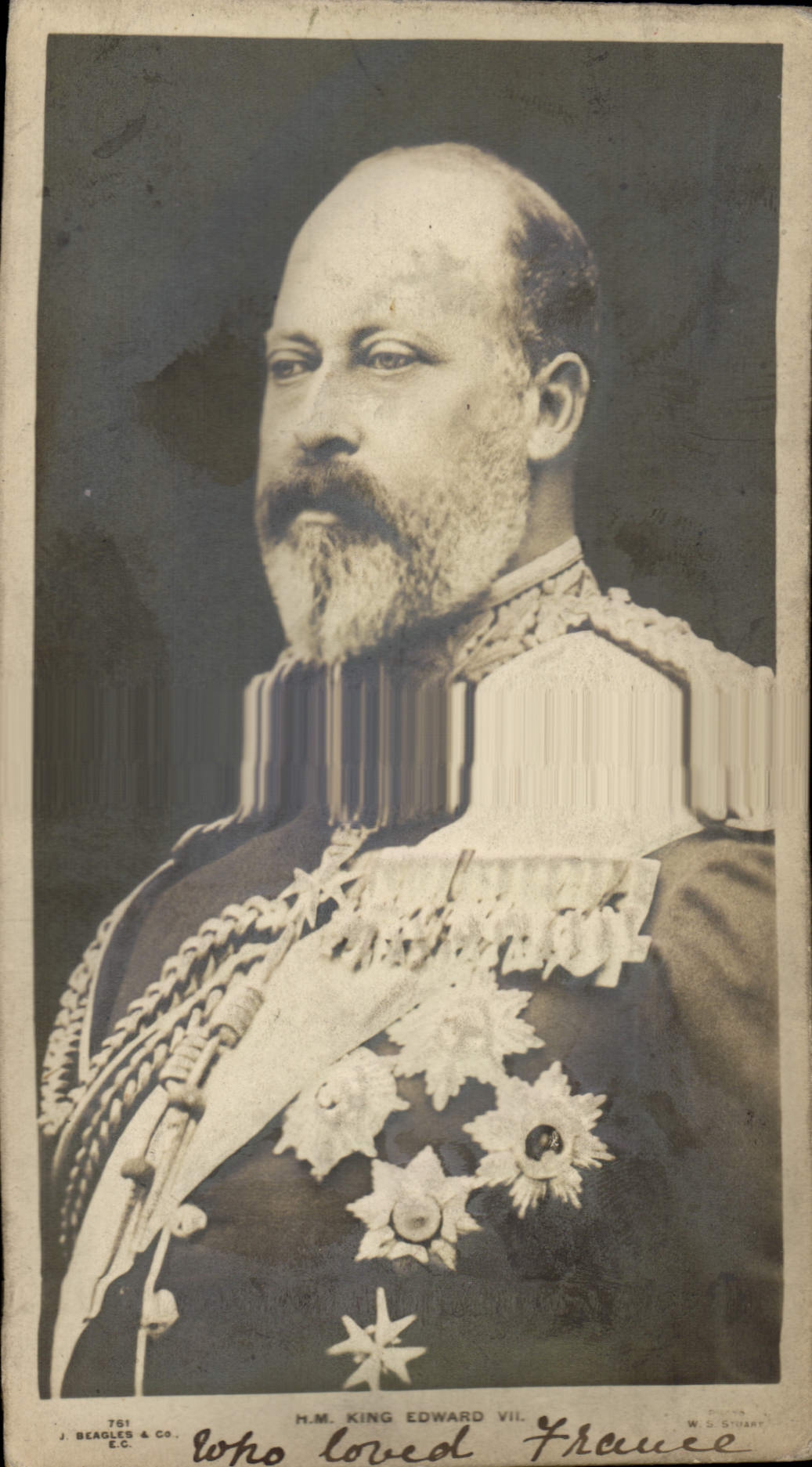 CPA HM Kking Edward VII