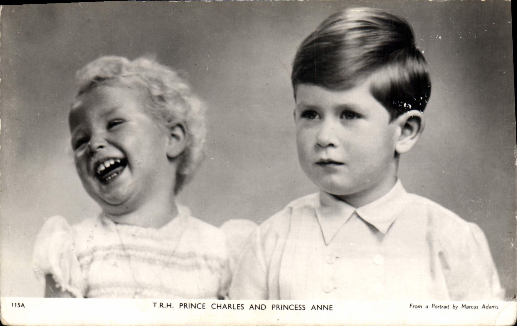 CPA TRH Prince Charles and Princess anne 