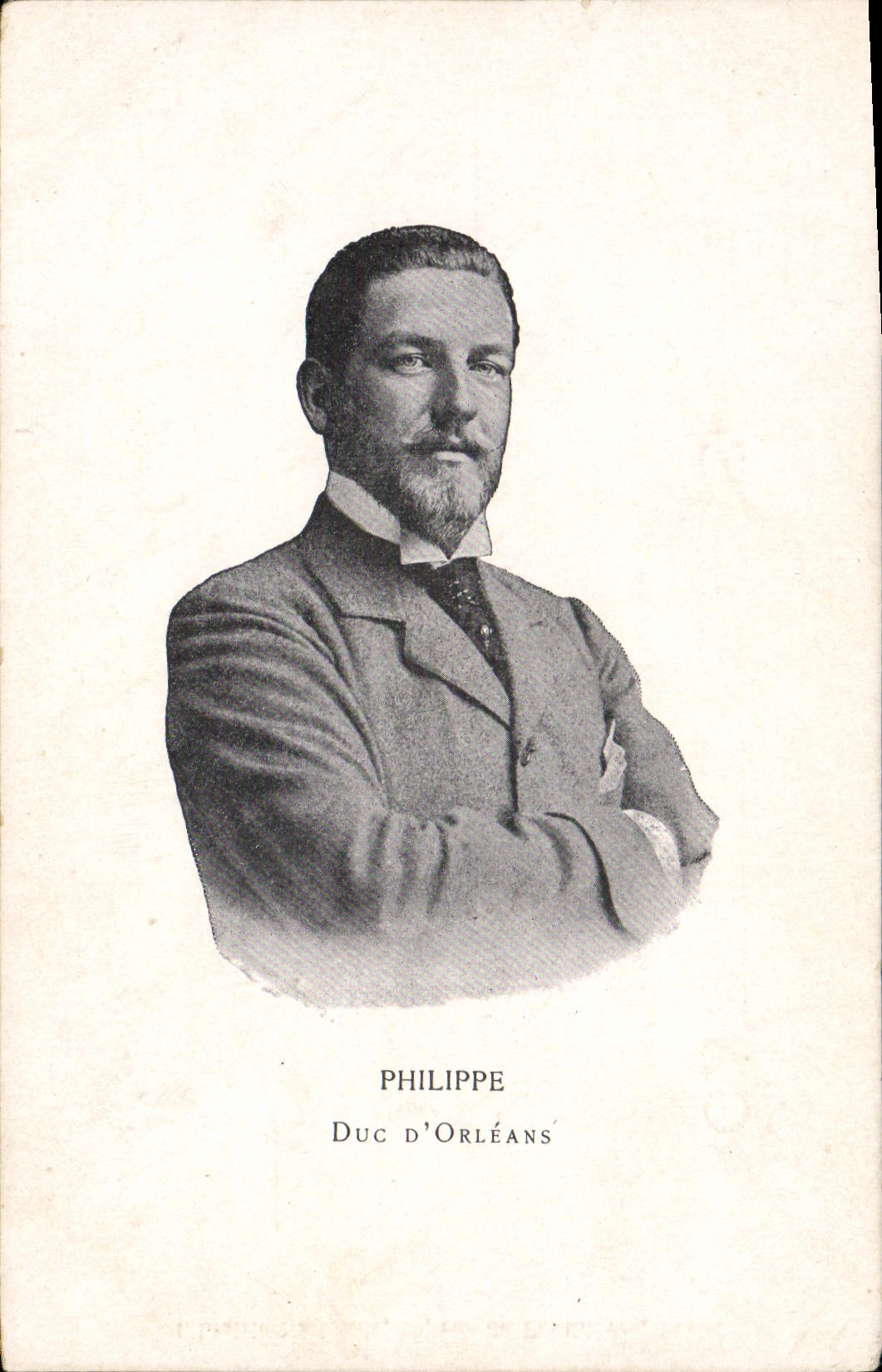 VINTAGE POSTCARD Philippe duke of Orleans