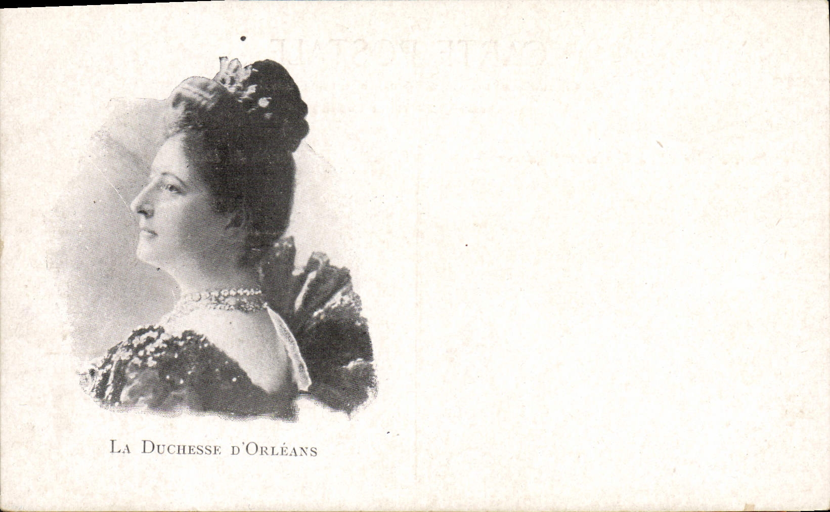 CPA La Duchesse d'Orleans 
