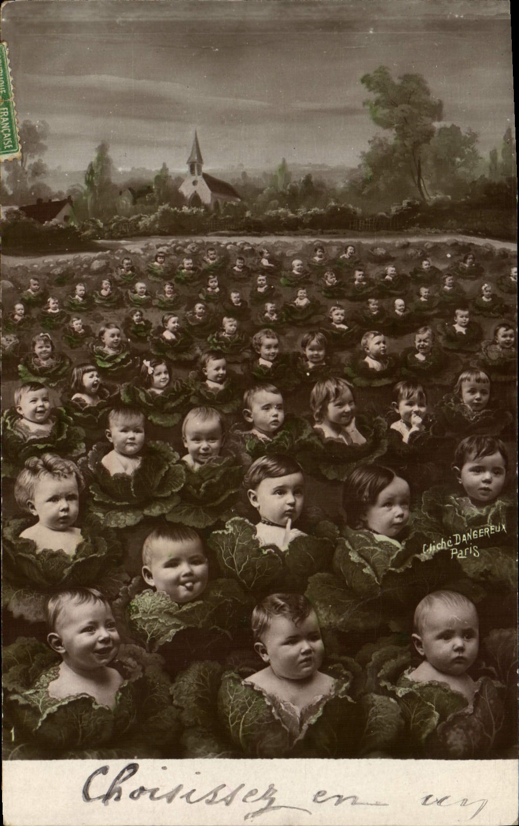 CPA Fantaisie Enfants Bebe 