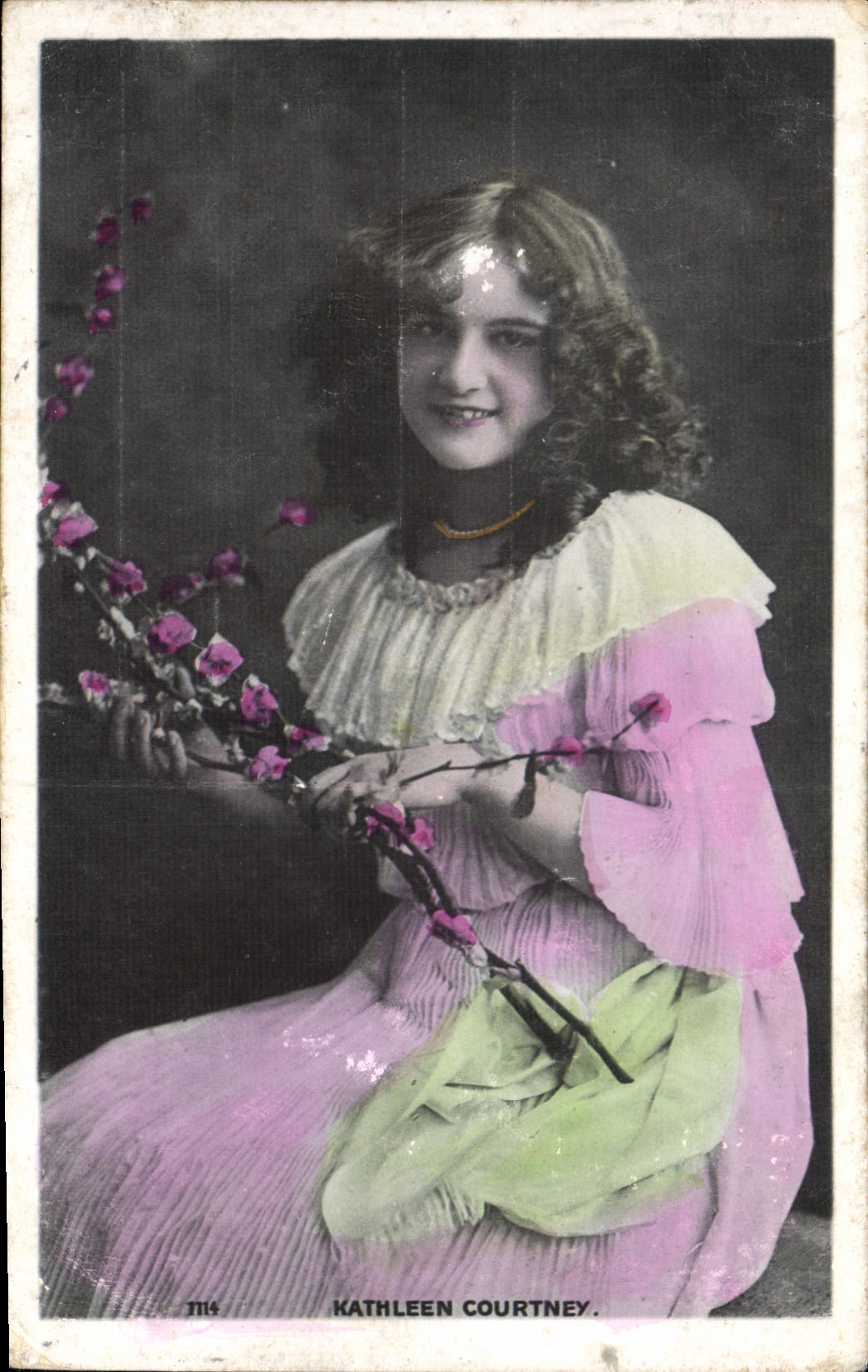 VINTAGE POSTCARD Kathleen Courtney