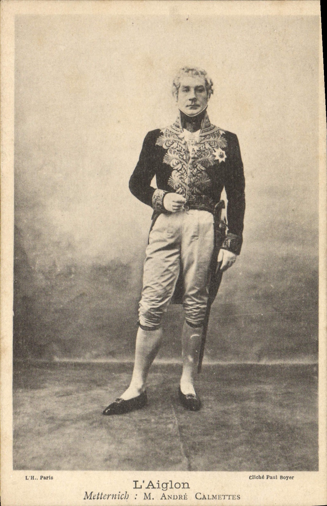 CPA L'Aiglon Metternich M Andre Calmettes 