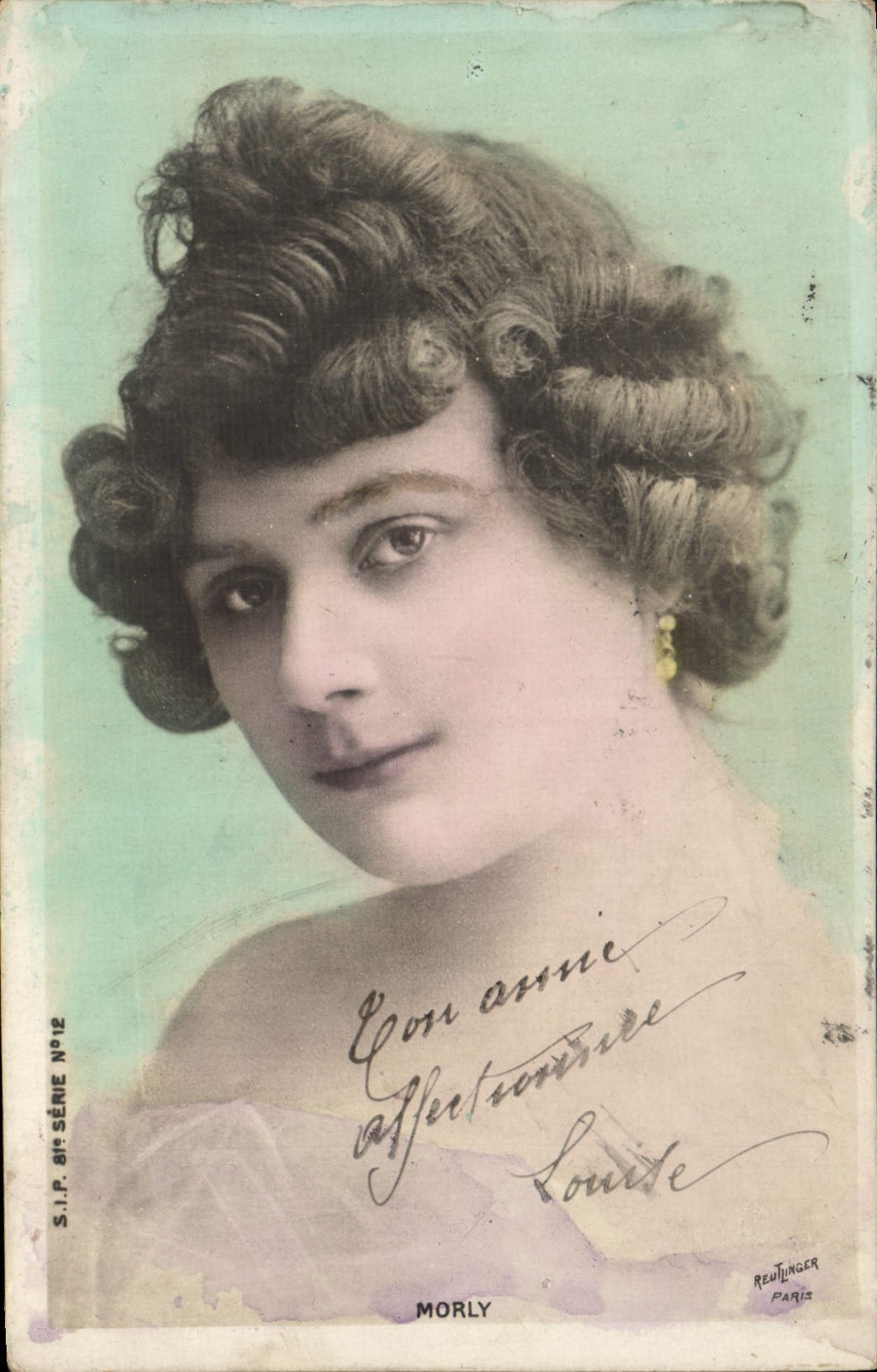 VINTAGE POSTCARD Morly