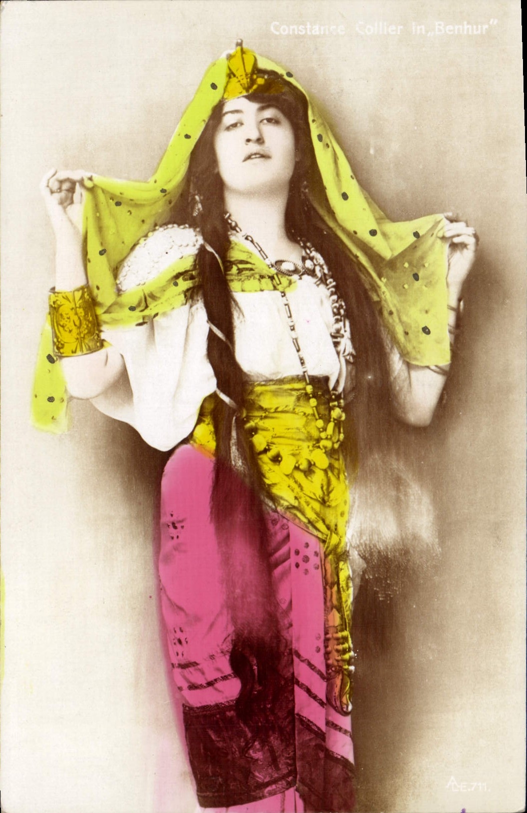 CPA Actrice Constance Collier In Benhur 