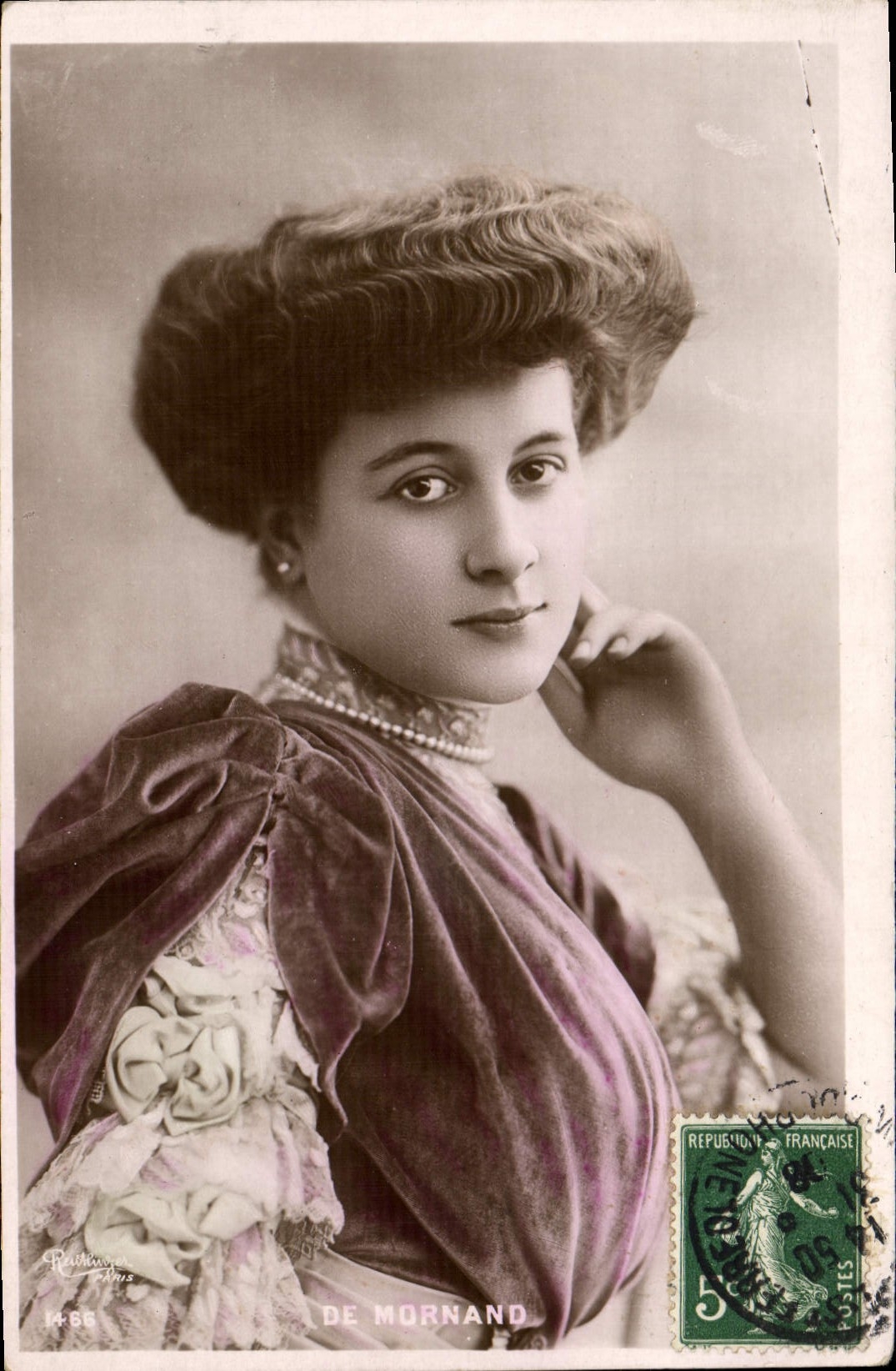 VINTAGE POSTCARD De Mornand