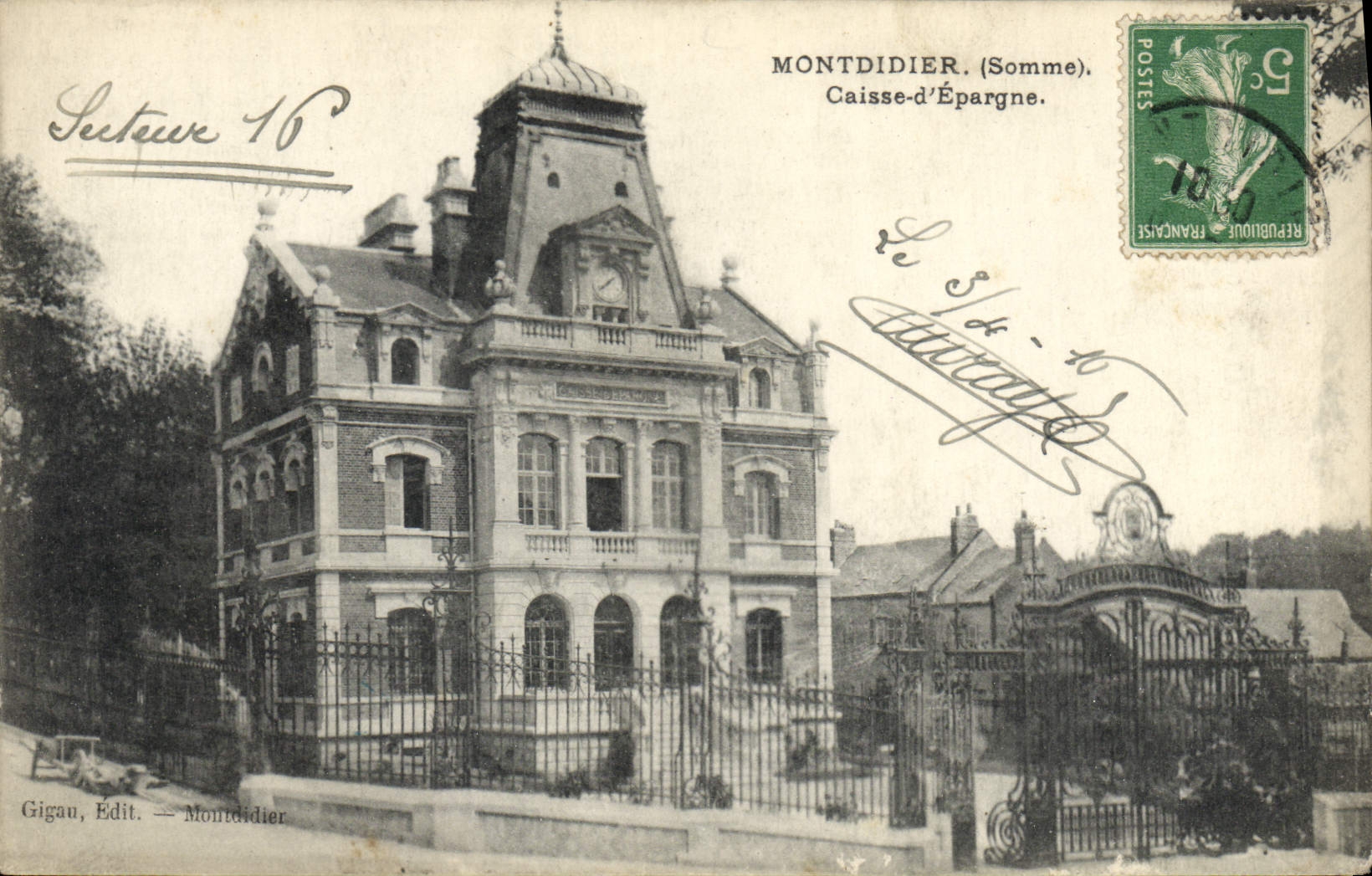 CPA Banque Caisse d'Epargne Montdidier