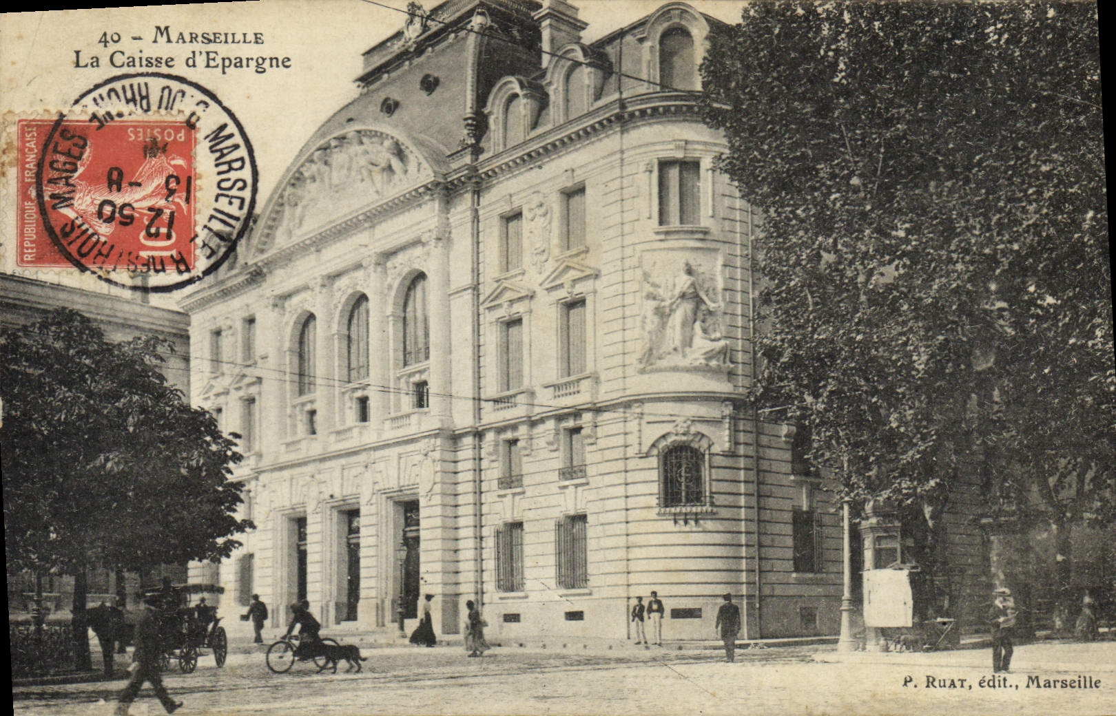 CPA Banque Caisse d'Epargne Marseille 