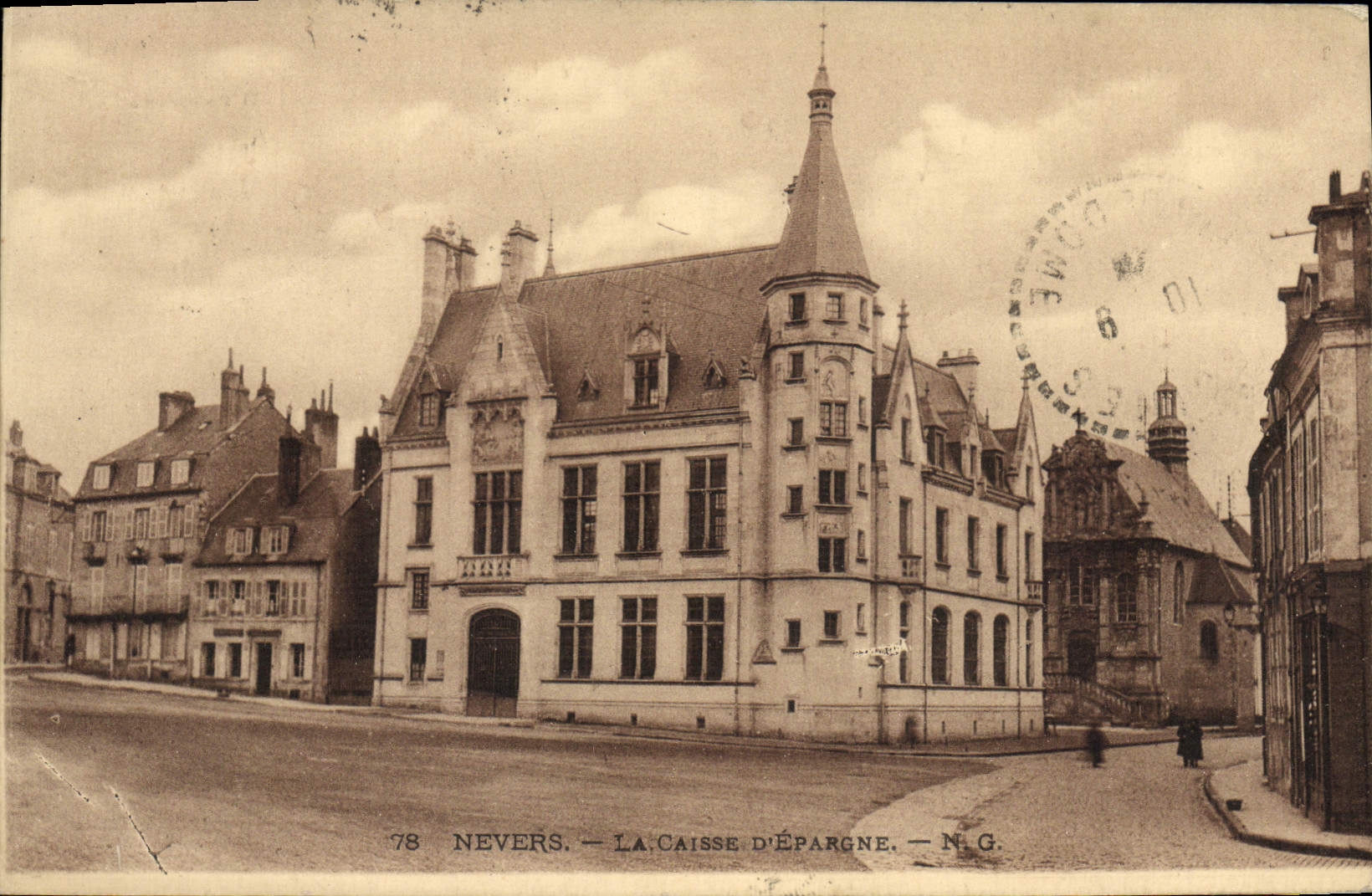 CPA Banque Caisse d'Epargne Nevers 