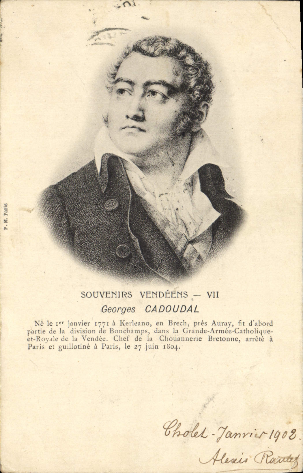 CPA Georges Cadoudal 