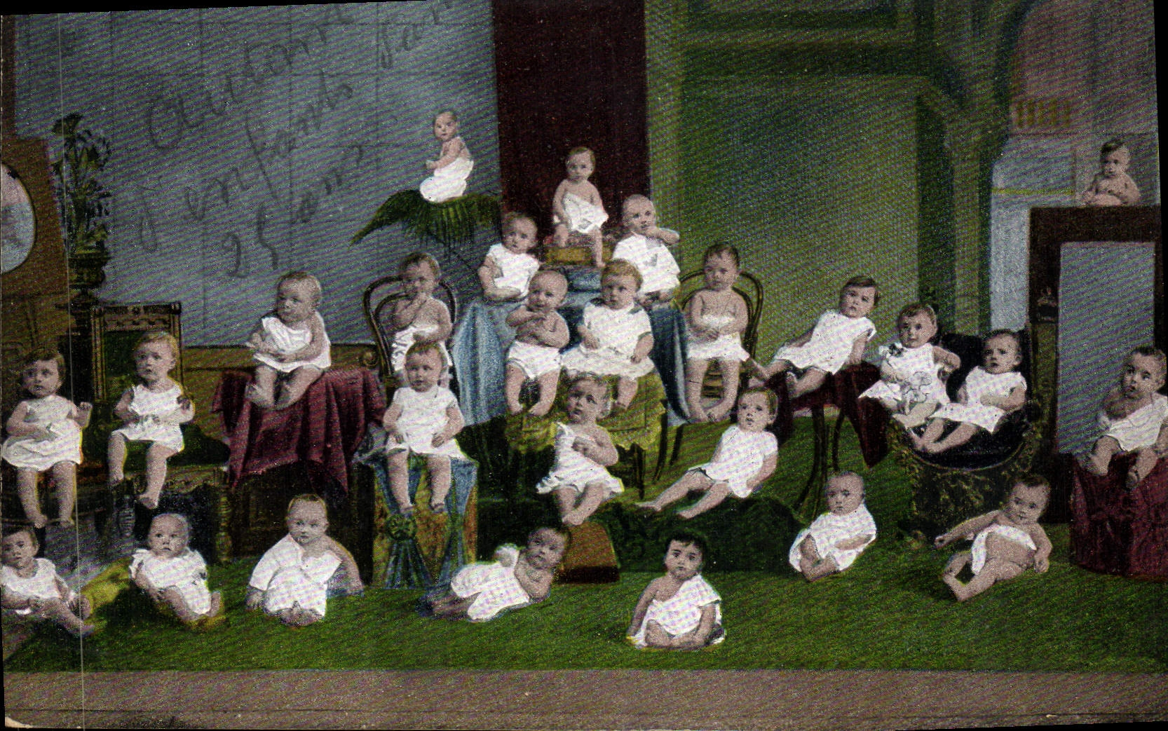 CPA Fantaisie Enfant Bebe 