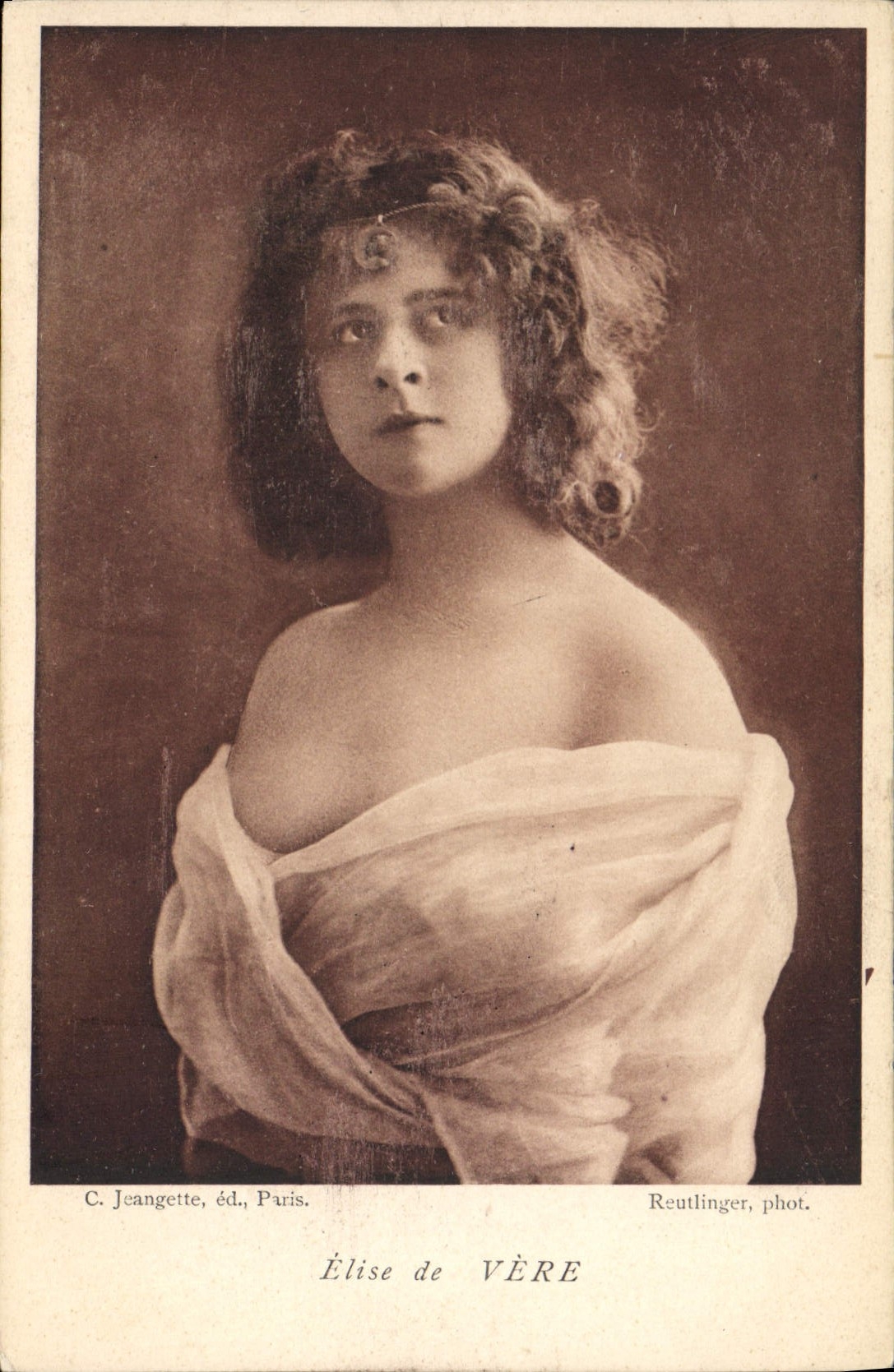 VINTAGE POSTCARD Elects of Vere