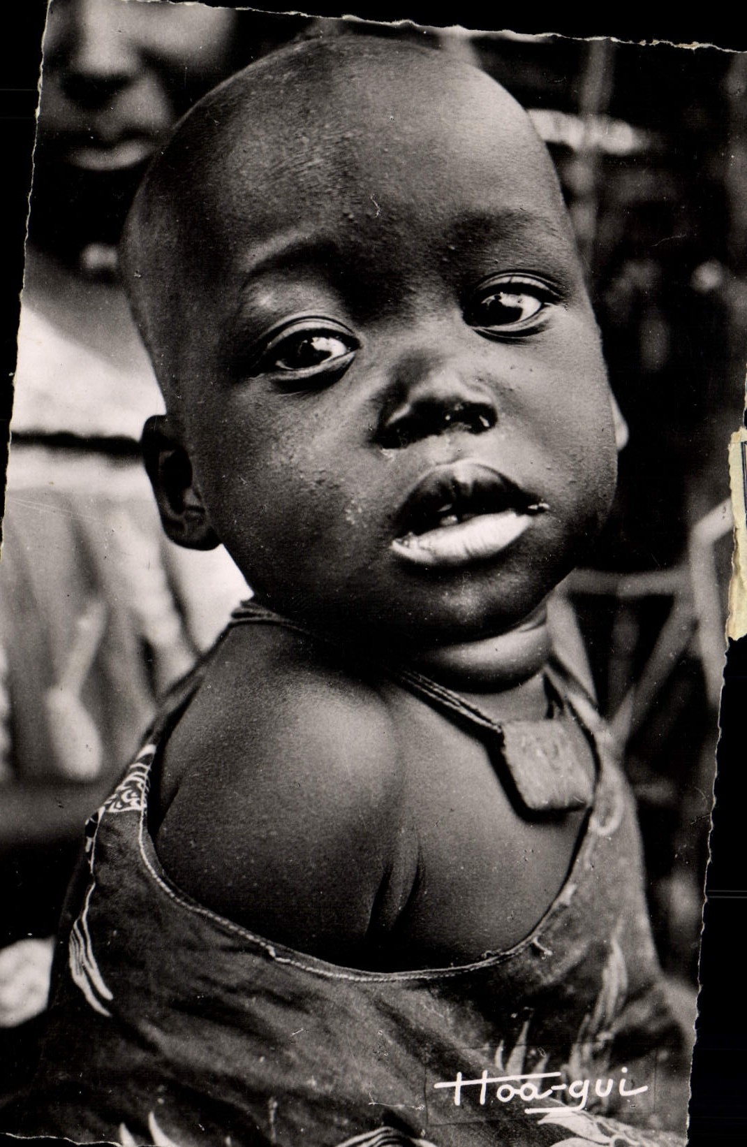 CPA Enfant Noir negre AEF Jeune enfant