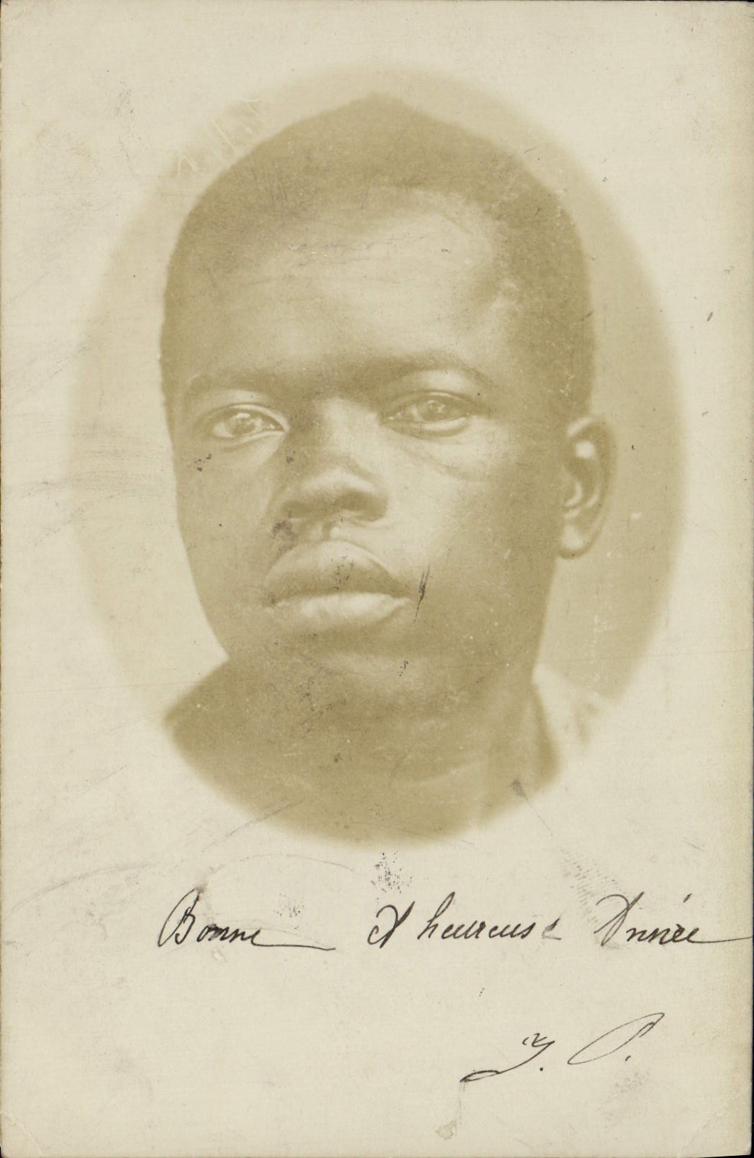 CPA Homme Noir negre 