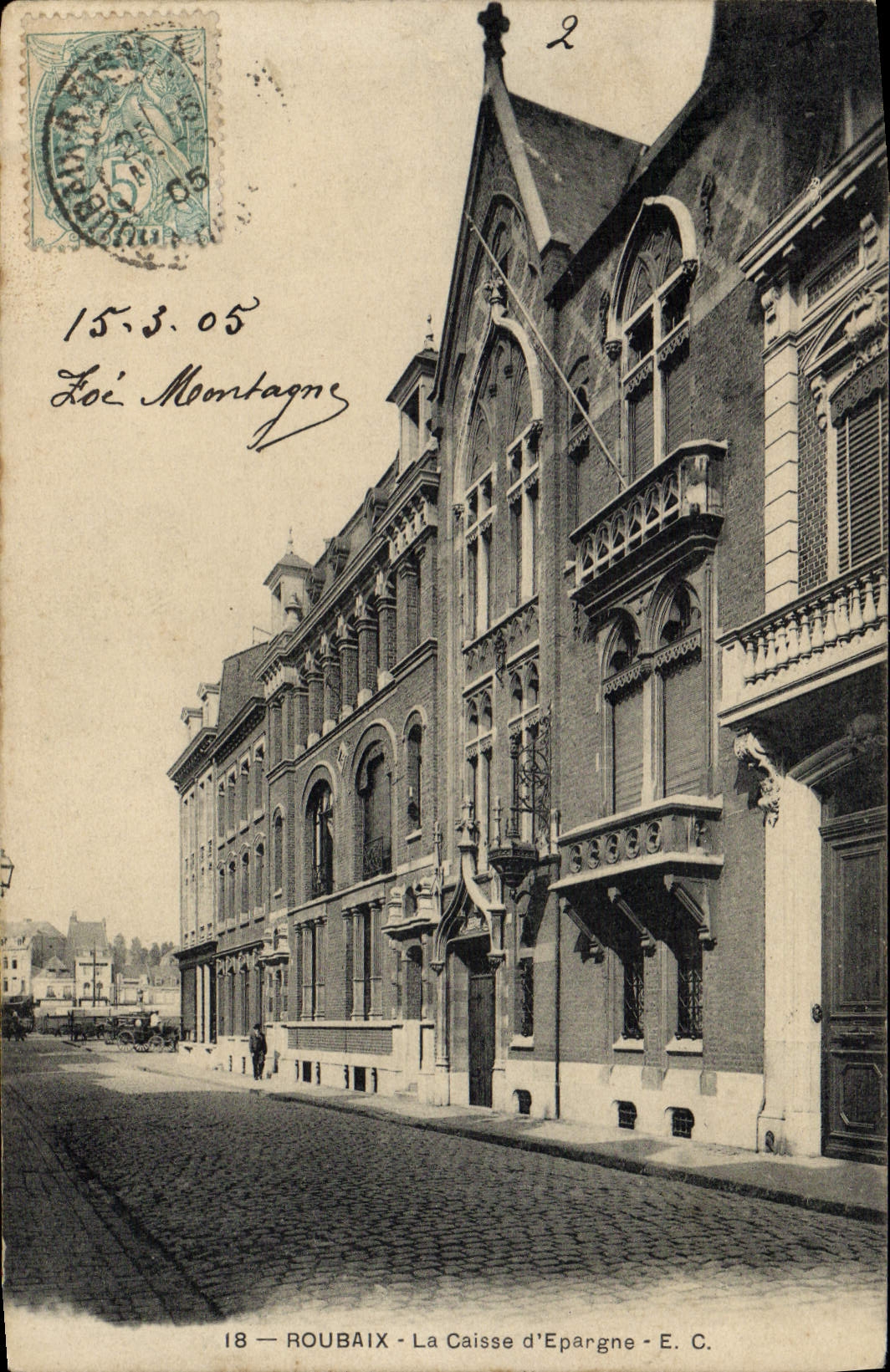 CPA Banque Caisse d'Epargne Roubaix 