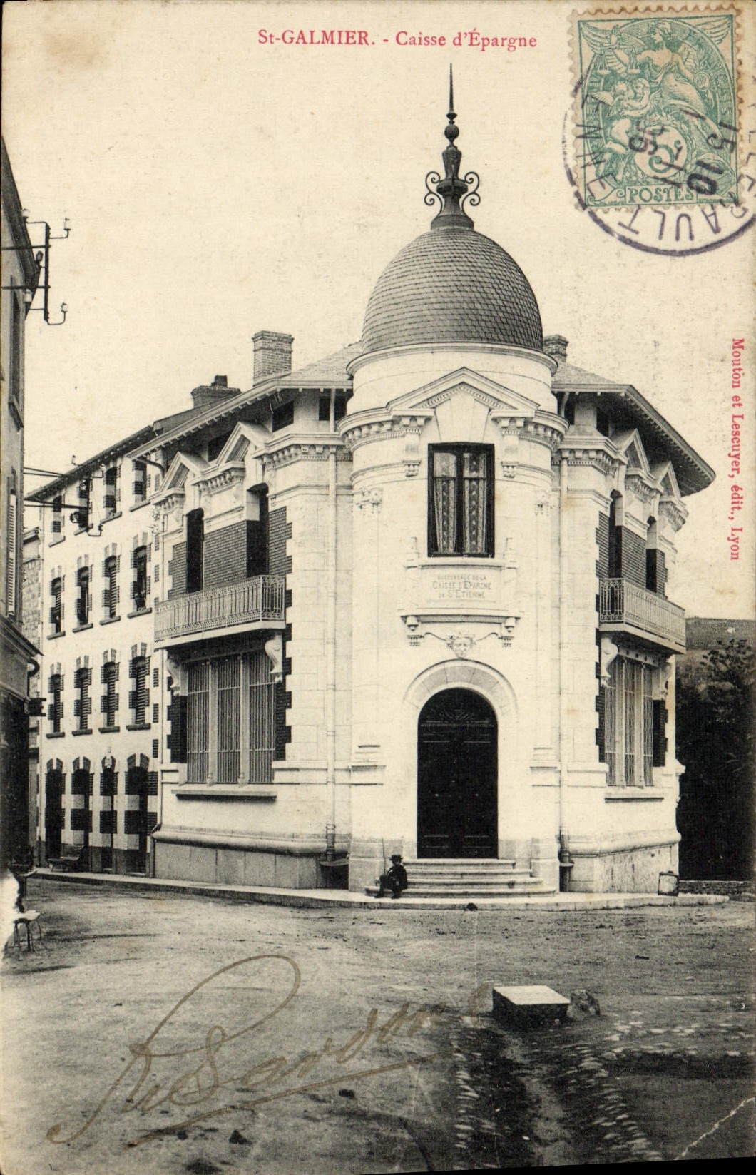 CPA Banque Caisse d'Epargne St Galmier