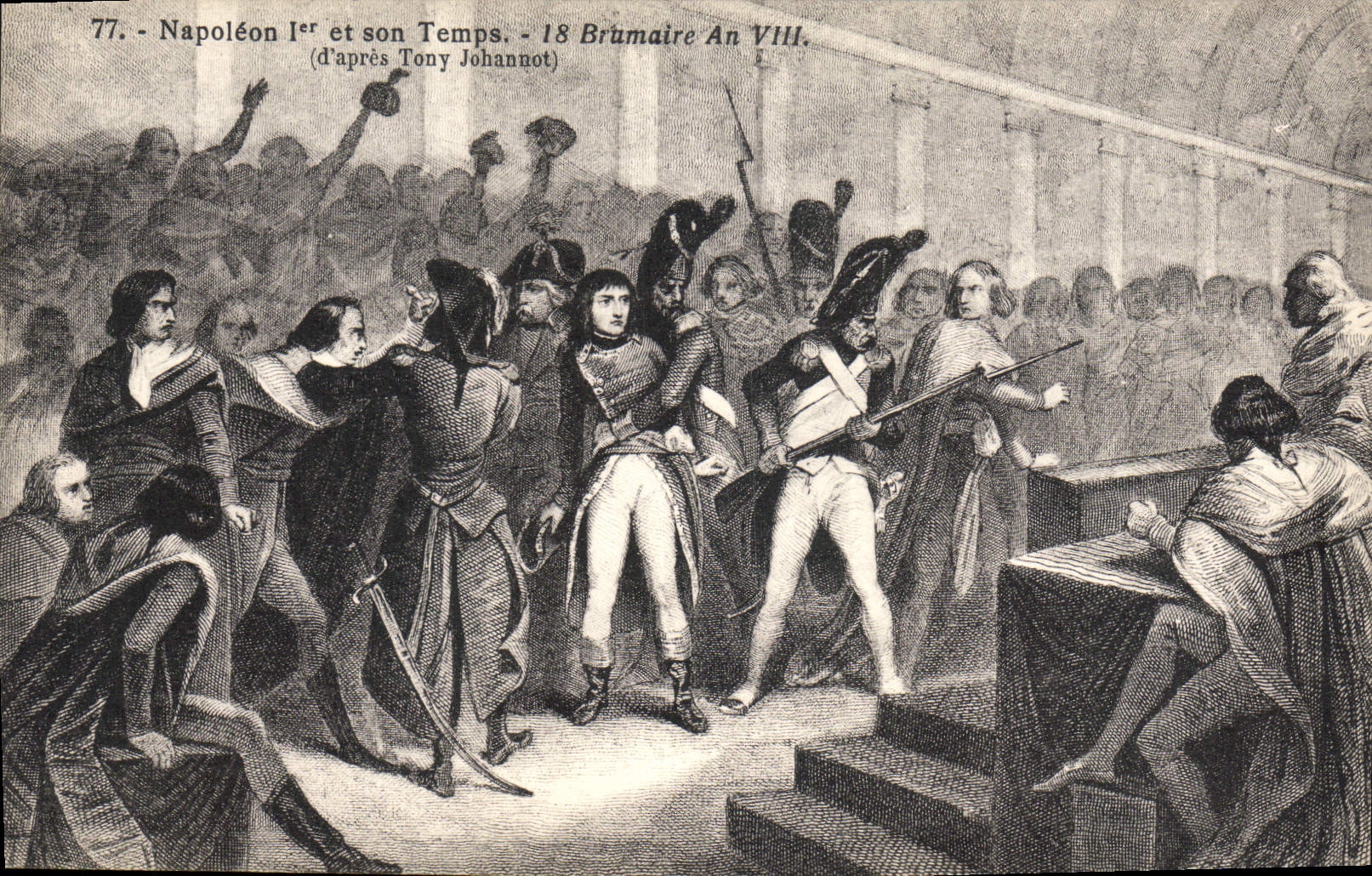 CPA Histoire Napoleon 1er et son temps 18 Brumaire 