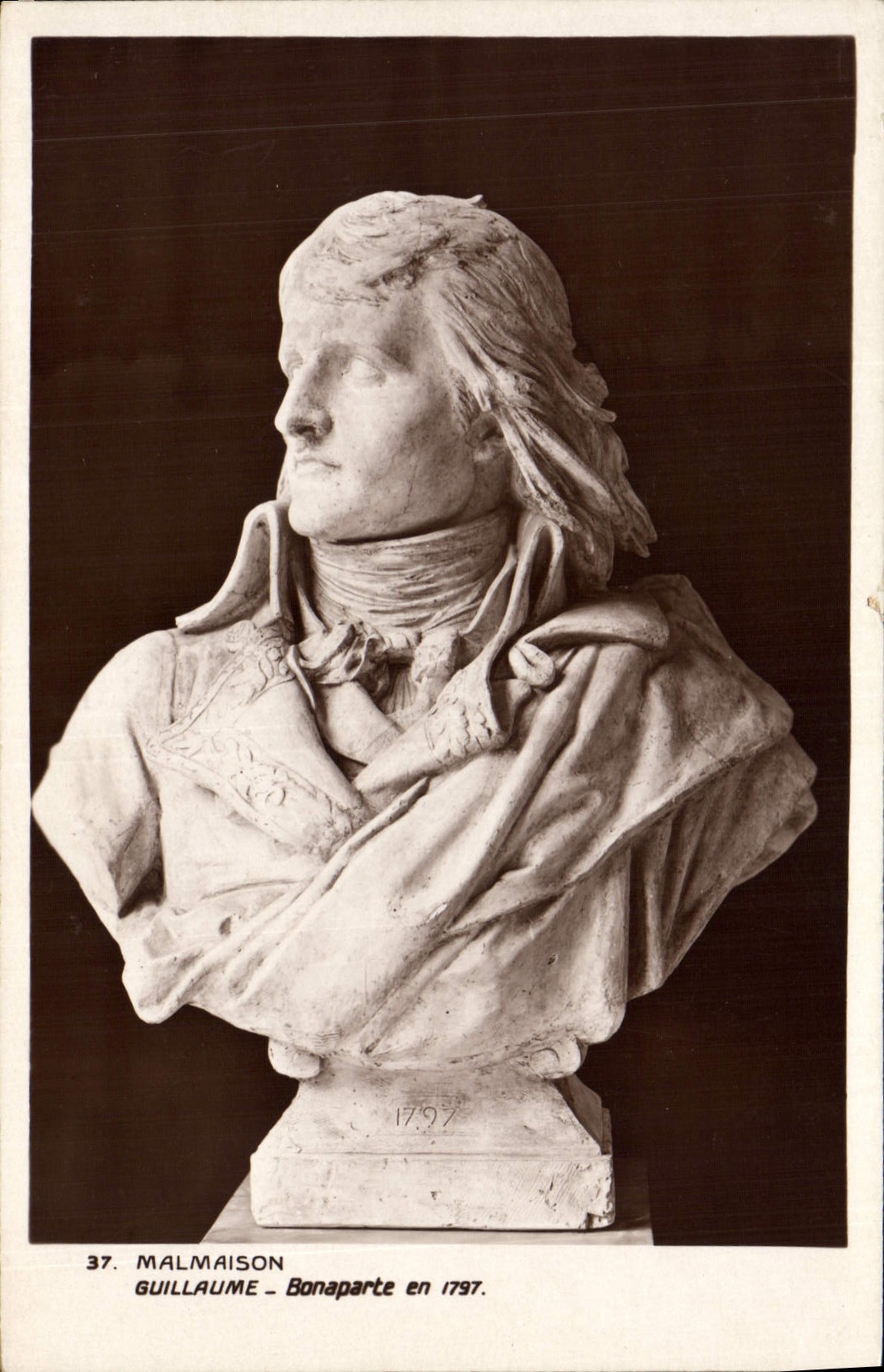 VINTAGE POSTCARD History Napoleon 1st Guillaume Malamaison