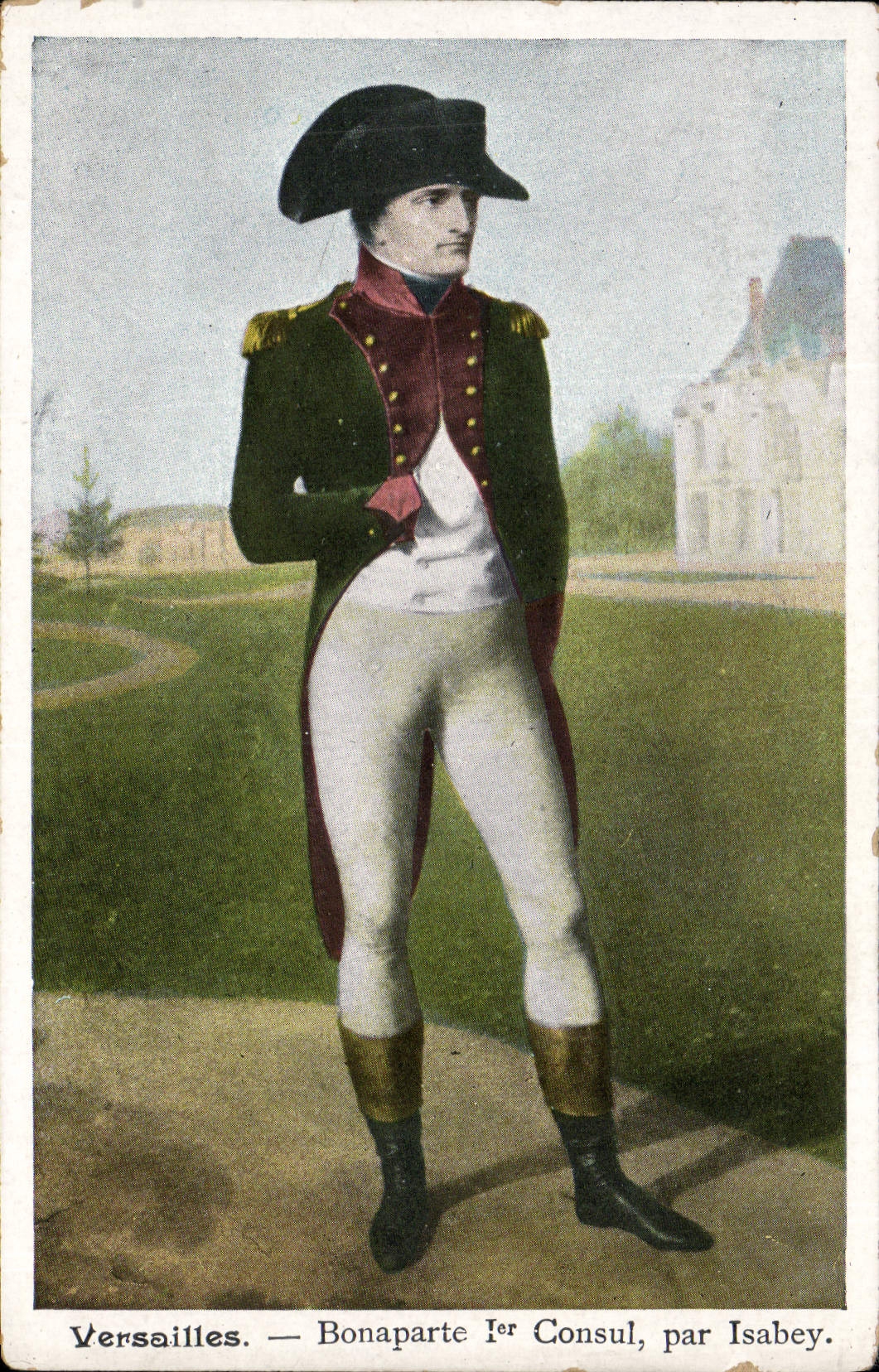 CPA Histoire Napoleon 1er Consul par Isabey