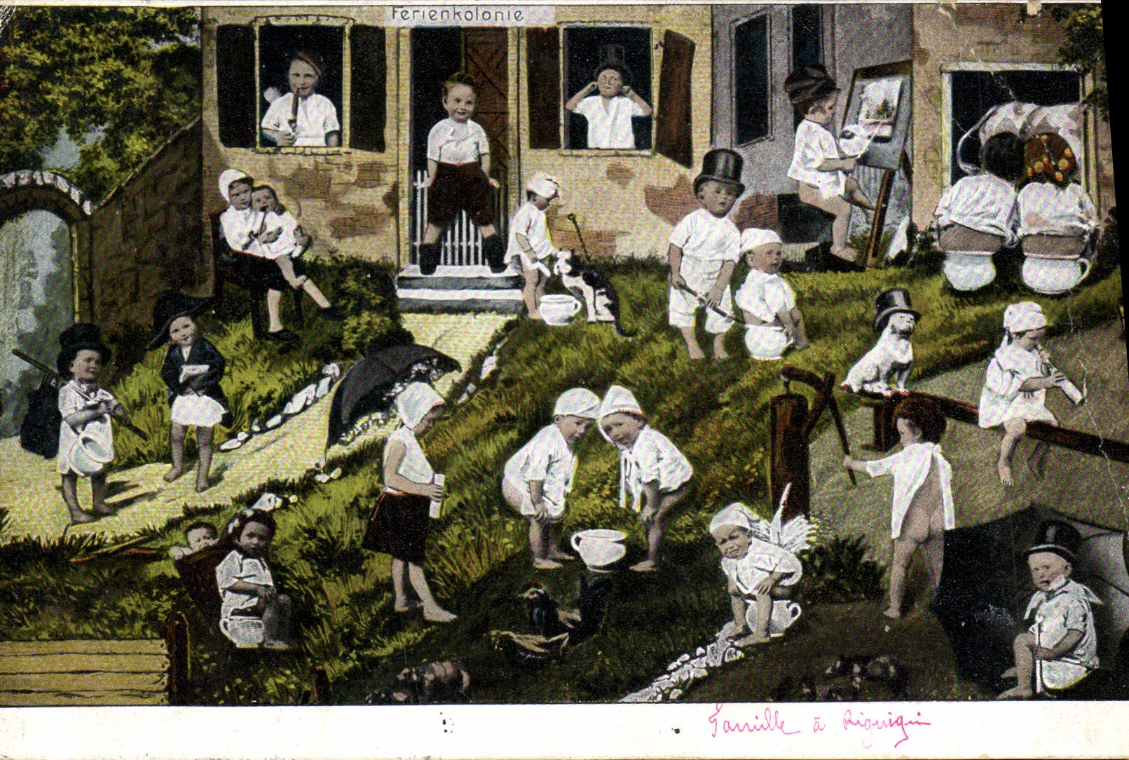 CPA Fantaisie Enfant Bebe 