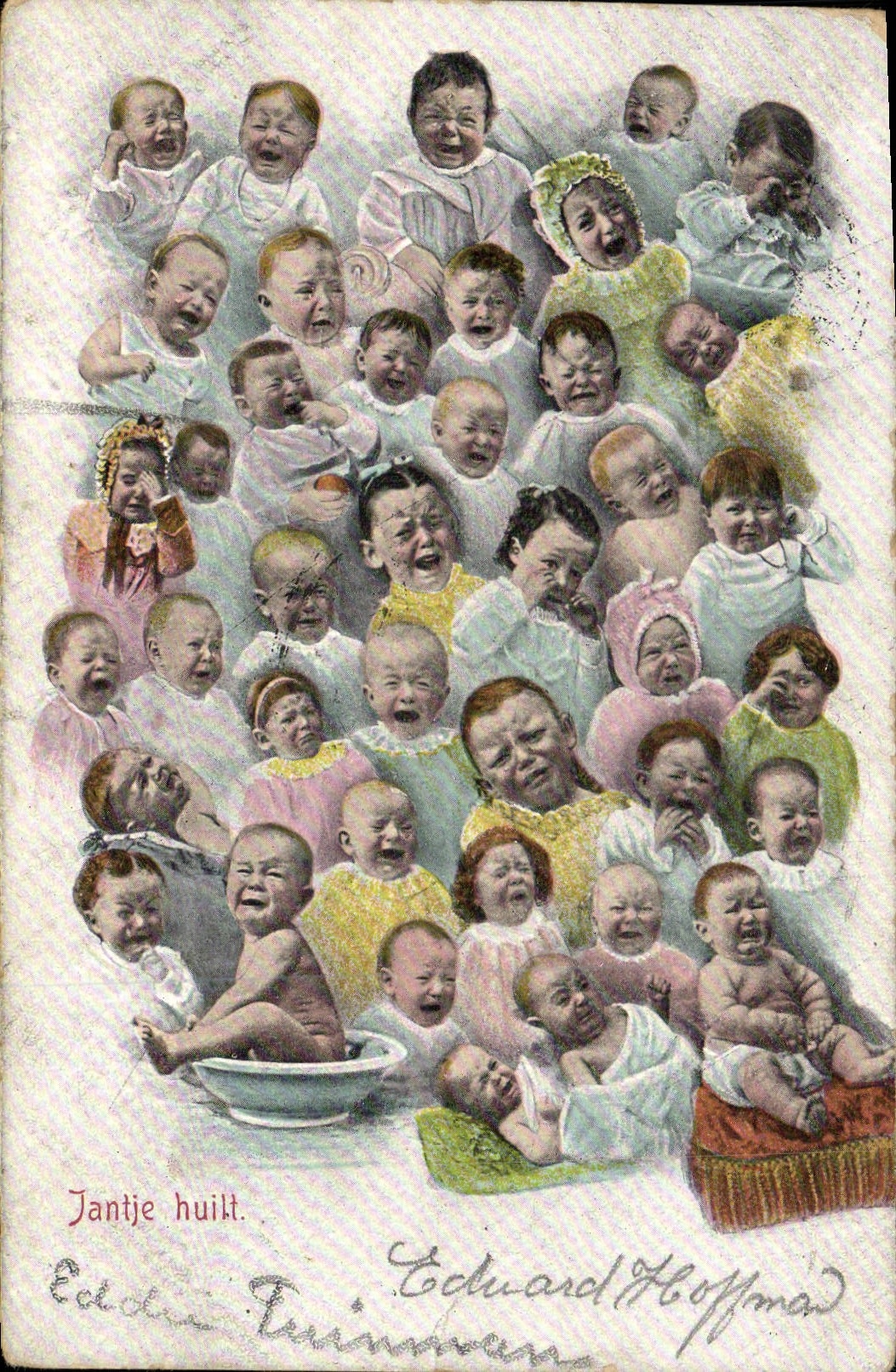 CPA Fantaisie Enfant Bebe 