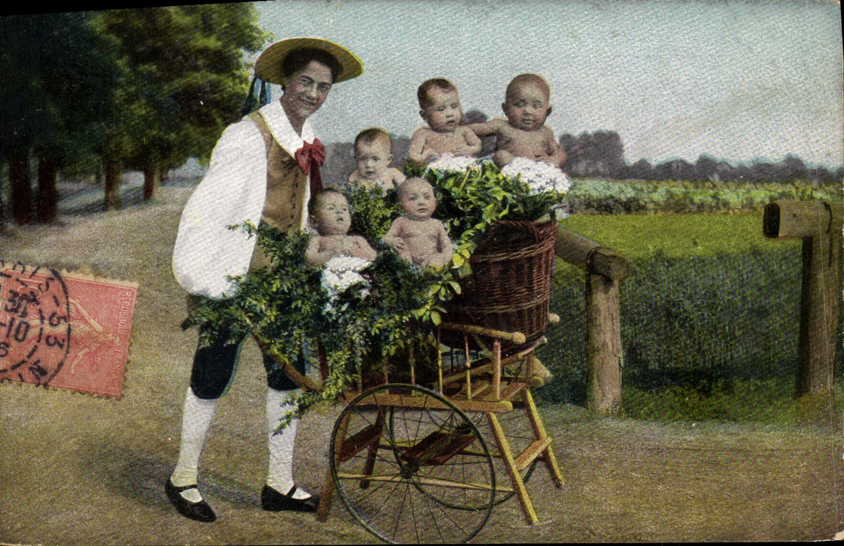 CPA Fantaisie Enfant Bebe 