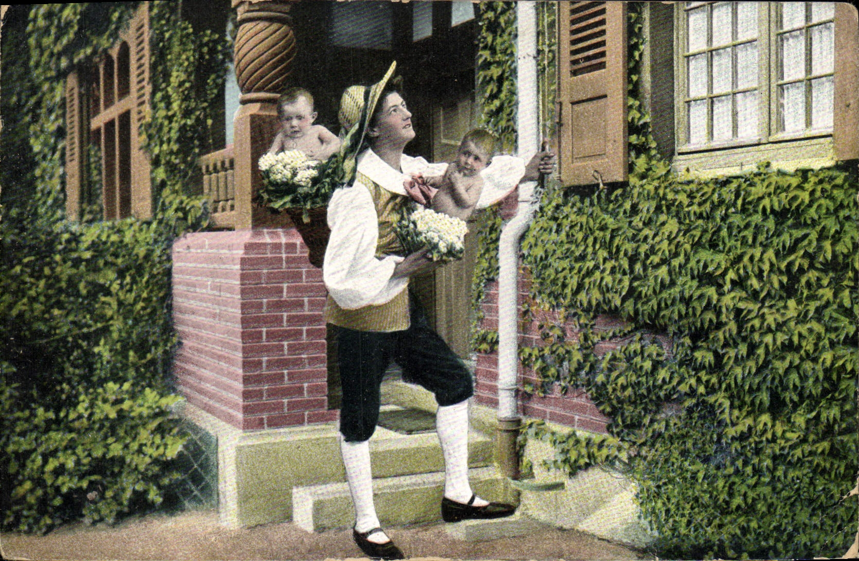 CPA Fantaisie Enfant Bebe 