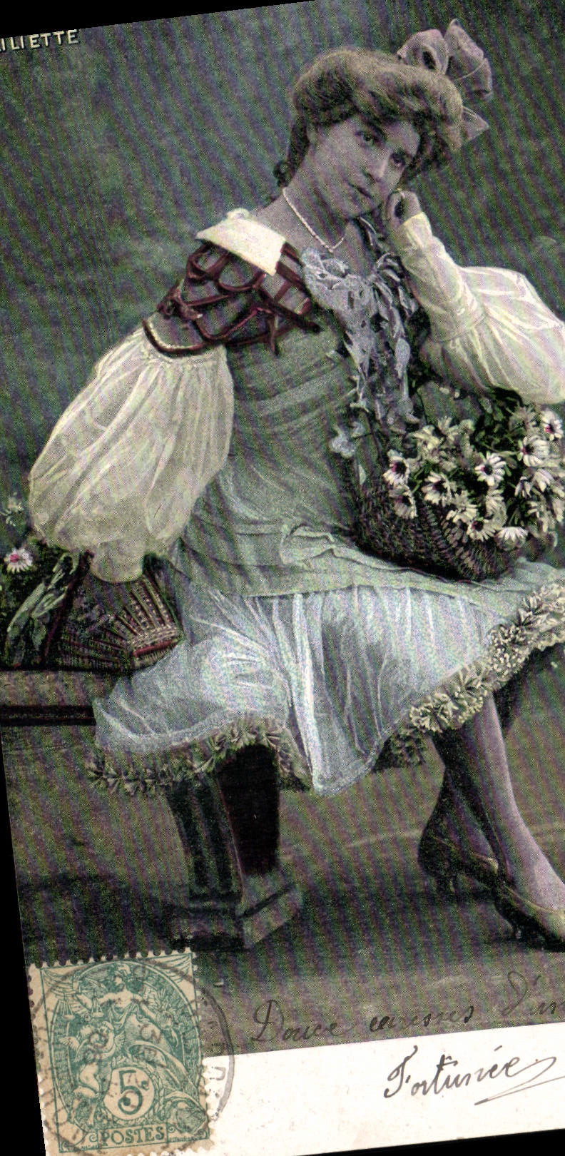 CPA Fantaisie Femme Liliette