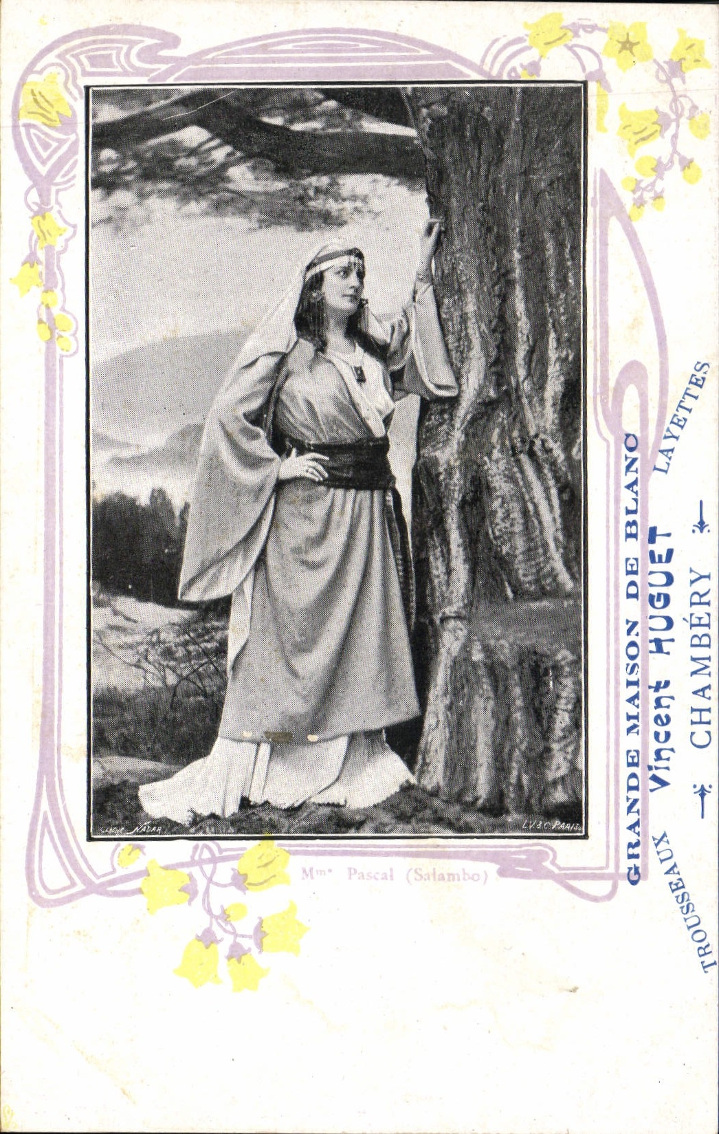 CPA Fantaisie Femme Pascal Salambo