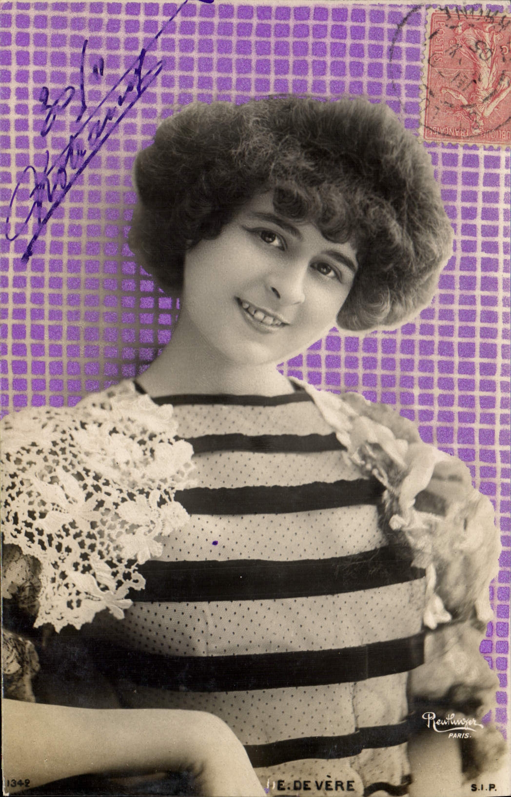 CPA Fantaisie Femme G de Vere