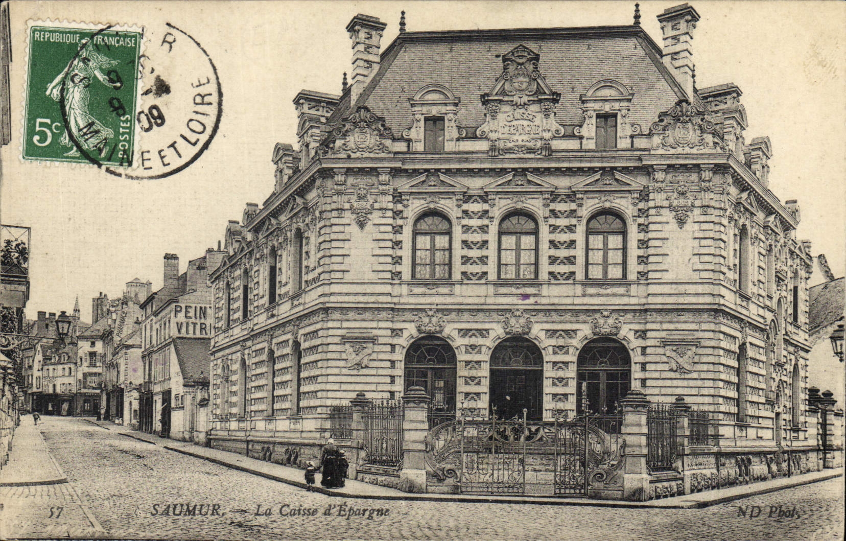 CPA Banque Caisse d'Epargne Saumur
