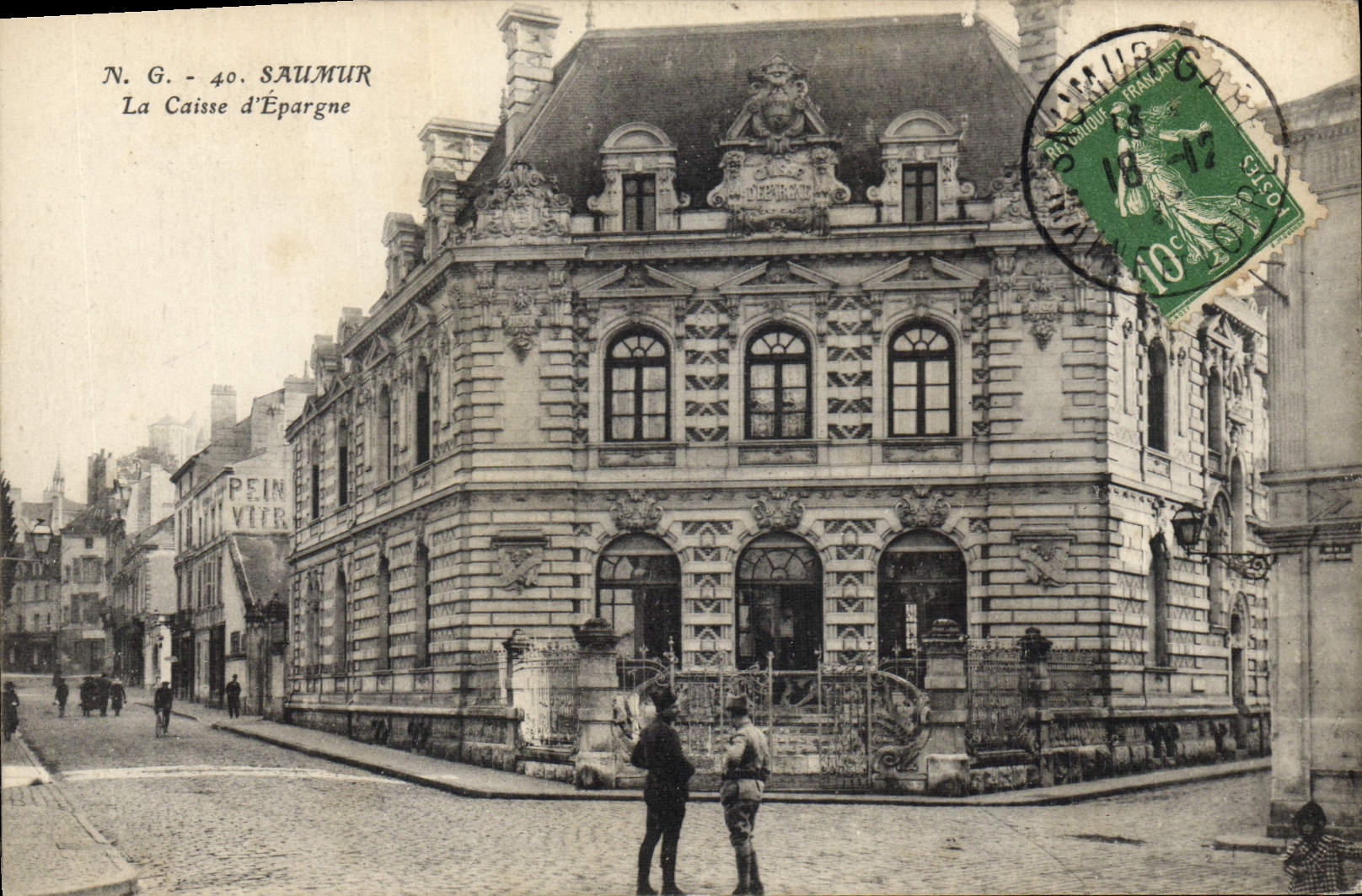CPA Banque Caisse d'Epargne Saumur