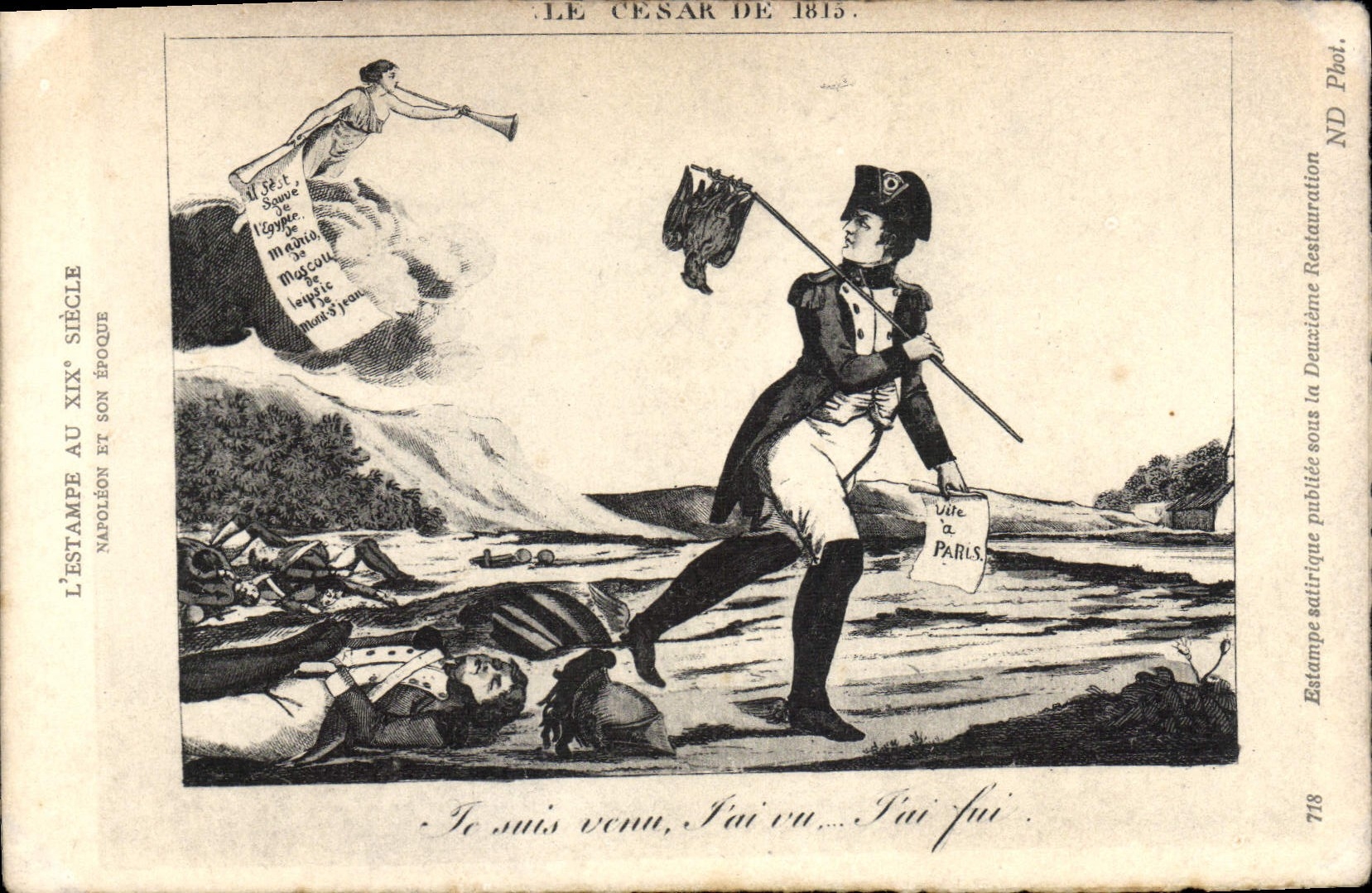 CPA Histoire Napoleon 1er Le Cesar de 1815