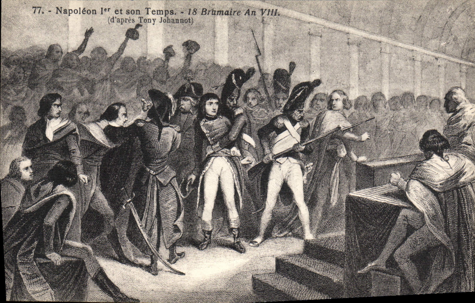 CPA Histoire Napoleon 1er 18 Brumaire 