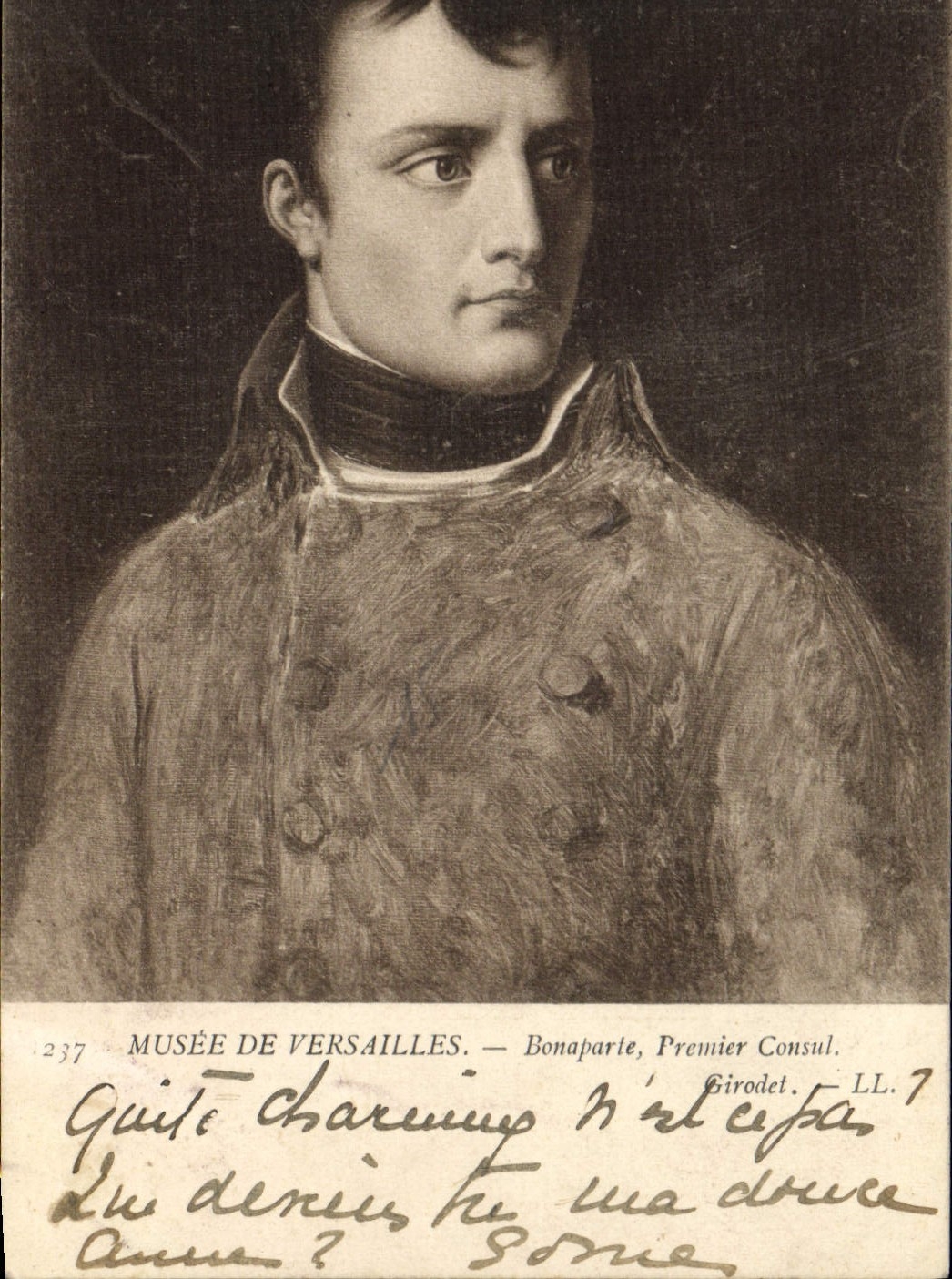 CPA Histoire Napoleon 1er Musee de Versailles Bonaparte premier consul 