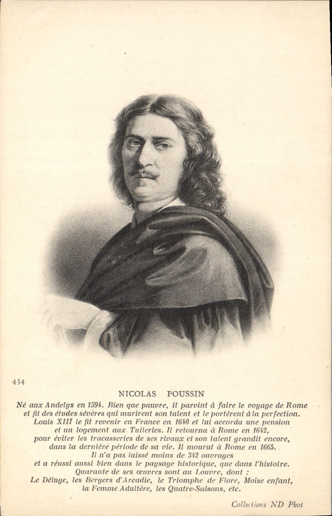 VINTAGE POSTCARD Nicolas Chick Painter