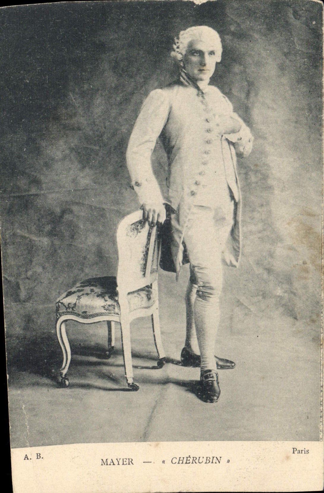 VINTAGE POSTCARD Mayr Cherubin