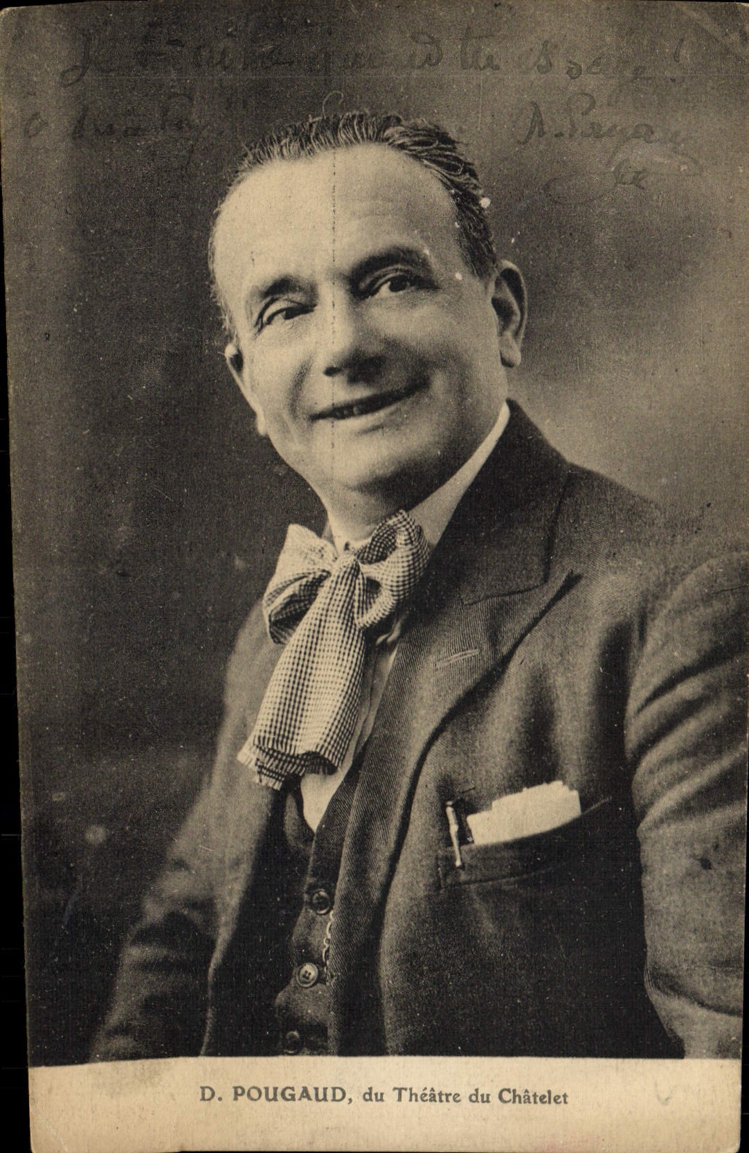 CPA D Pougaud du Theatre du Chatelet 