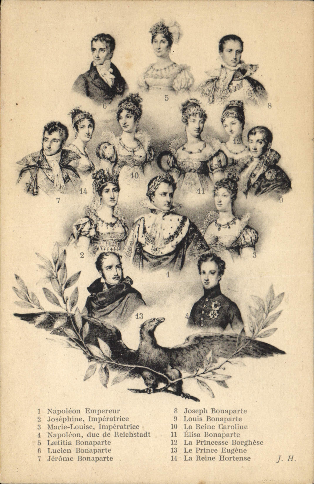 CPA Histoire Napoleon 1er Aigle 