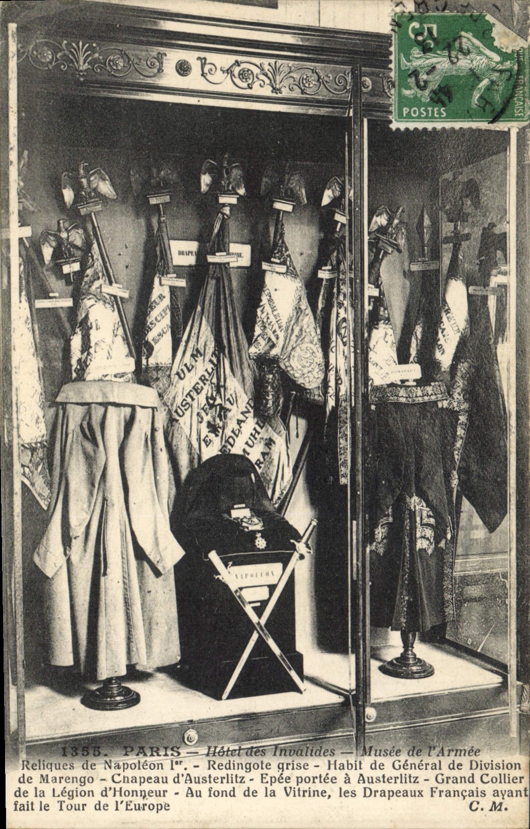 CPA Histoire Napoleon 1er Paris Hotel des Invalides Musee de l'armee Reliques de Napoleon 1er
