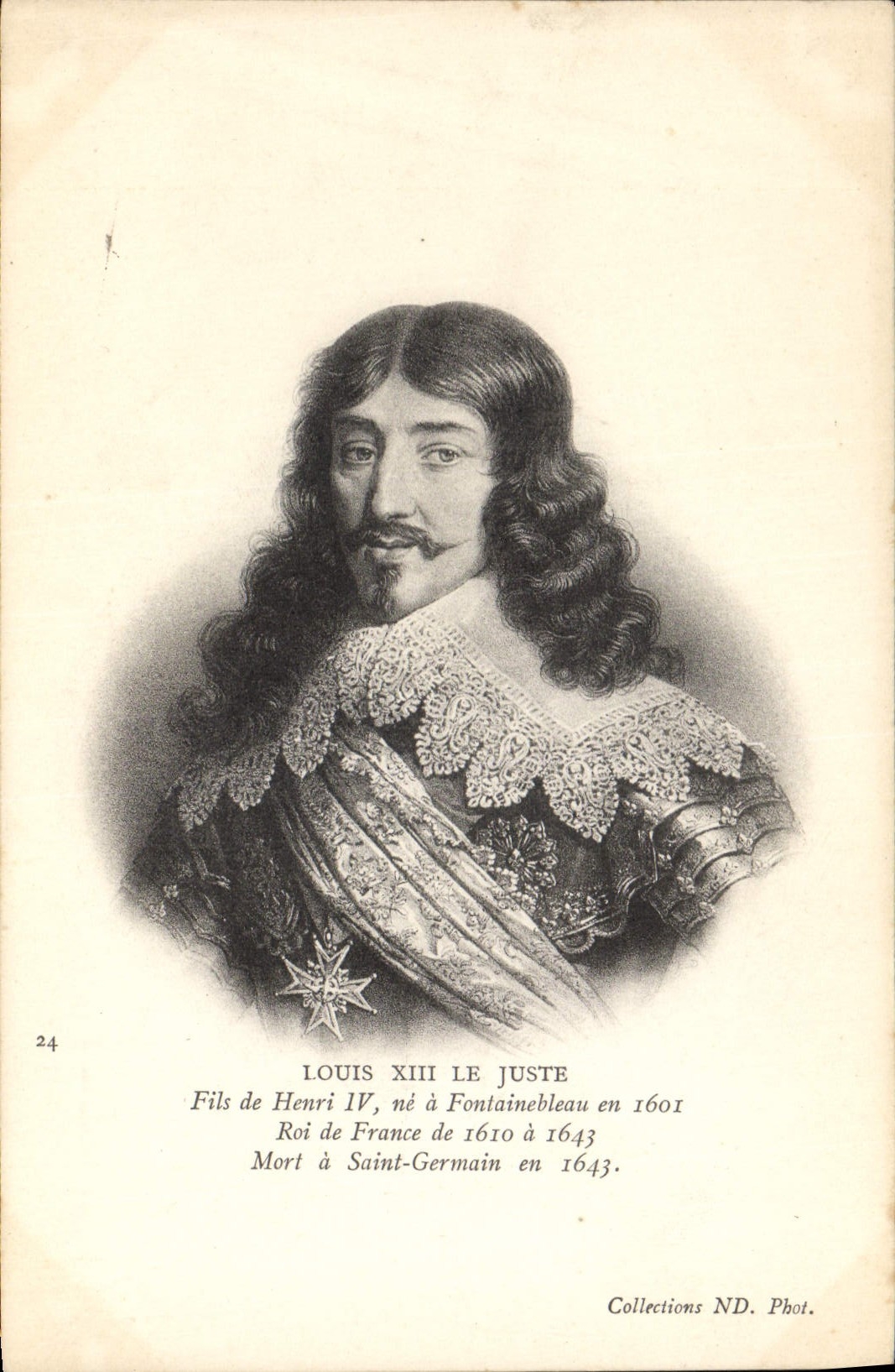 CPA Louis XIII le Juste Roi de France