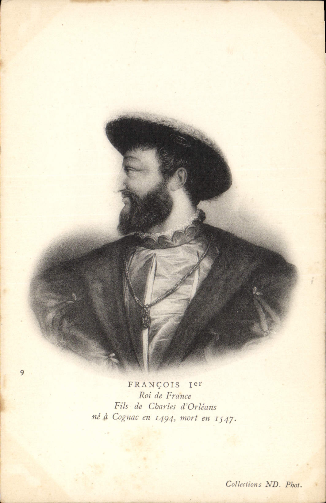 CPA Francois 1er Roi de France 