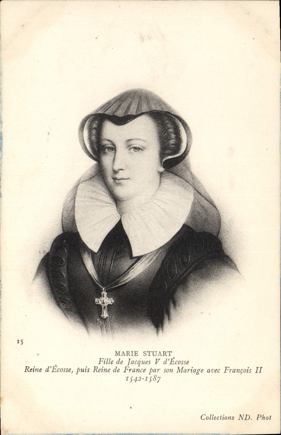 CPA Marie Stuart Reine d'Ecosse Reine de France